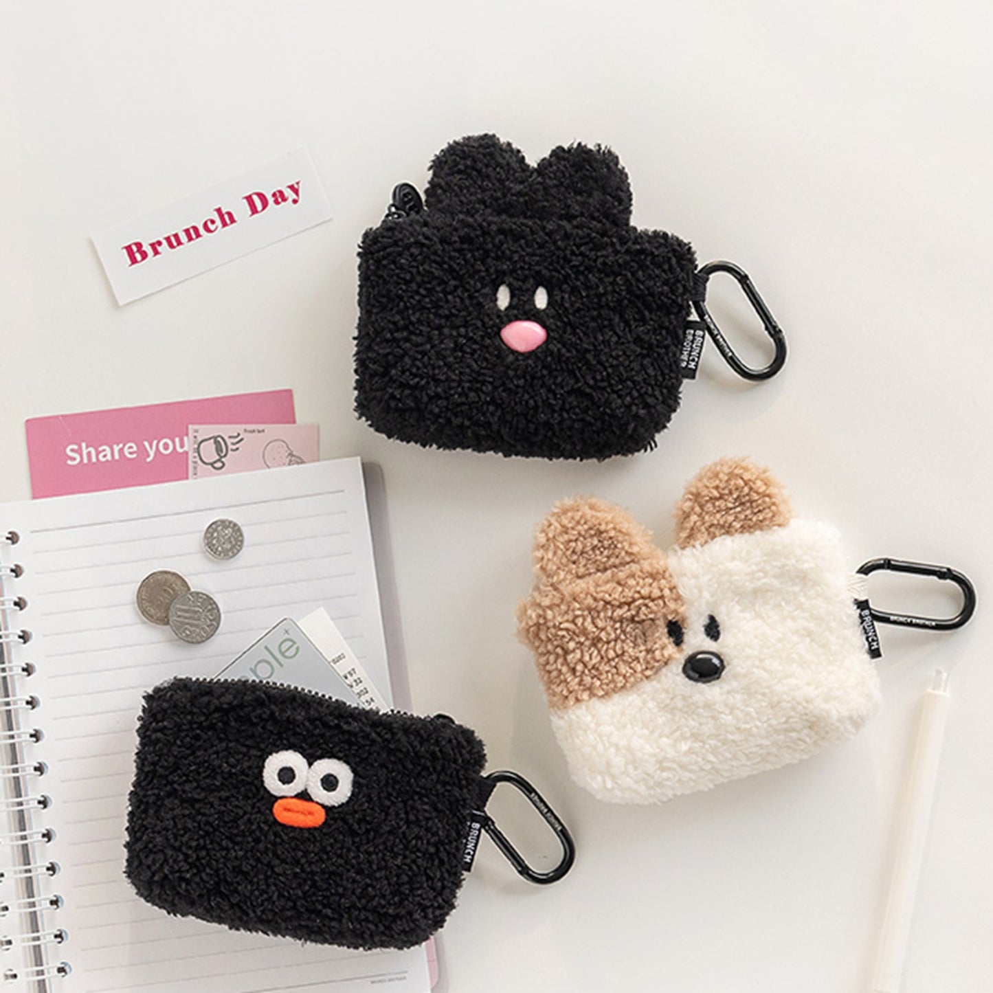 ブランチブラザー 韓国 キャラクター 可愛い カードケース パスケース マルチケース カードホルダー