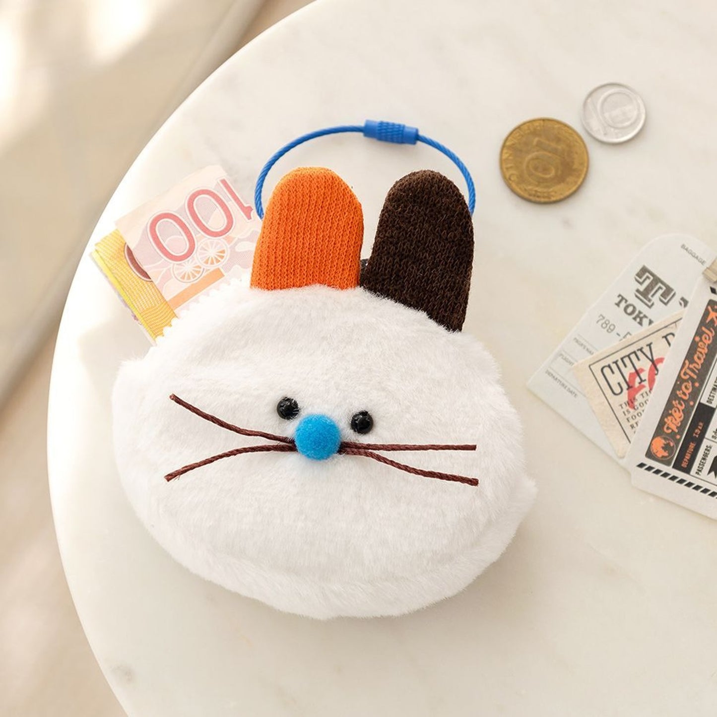 ブランチブラザー 韓国 キャラクター AirPods pro ケース AirPods ケース ポーチ キーリング付き 4つのかわいいデザイン