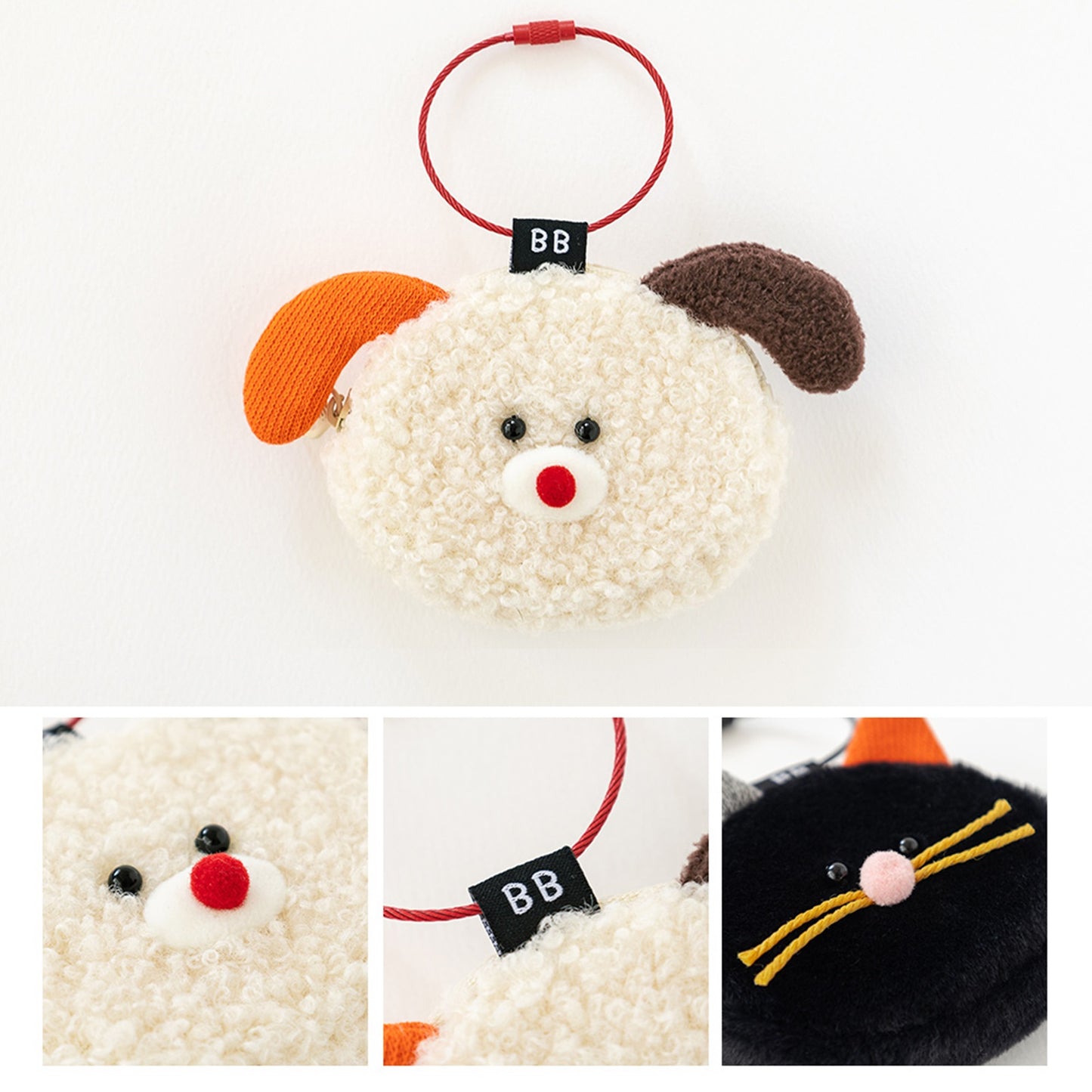 ブランチブラザー 韓国 キャラクター AirPods pro ケース AirPods ケース ポーチ キーリング付き 4つのかわいいデザイン