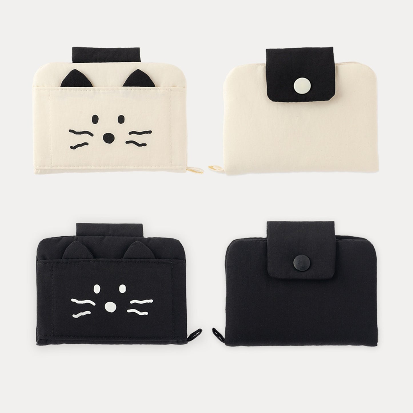 ブランチブラザー 韓国 カードケース パスケース 定期入れ 小銭入れ かわいい キティデザイン ICカード 収納 コンパクトウォレット