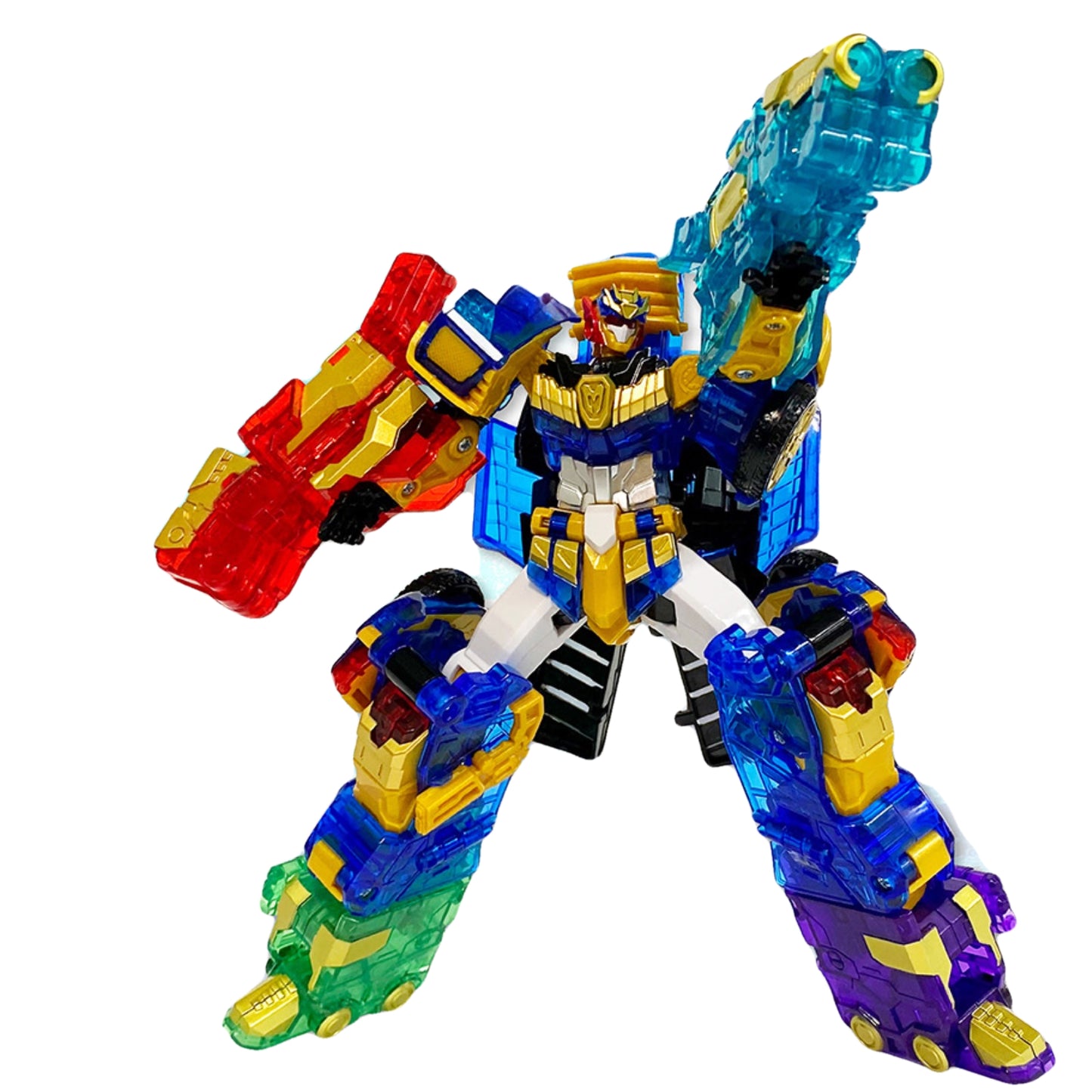 メタルカードボット アルティメットブルーコップ 韓国変身ロボットビヒクルアクションフィギュア玩具 Metal Cardbot Ultimate BlueCop