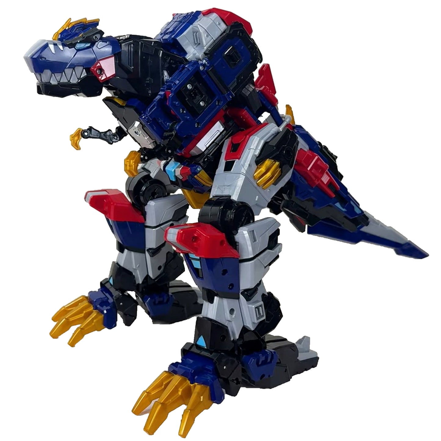ミニ特攻隊 ミニフォース レックスカイザー 韓国 変形ロボットおもちゃ ティラノサウルスからロボットへ合体変形!ミニカー付き