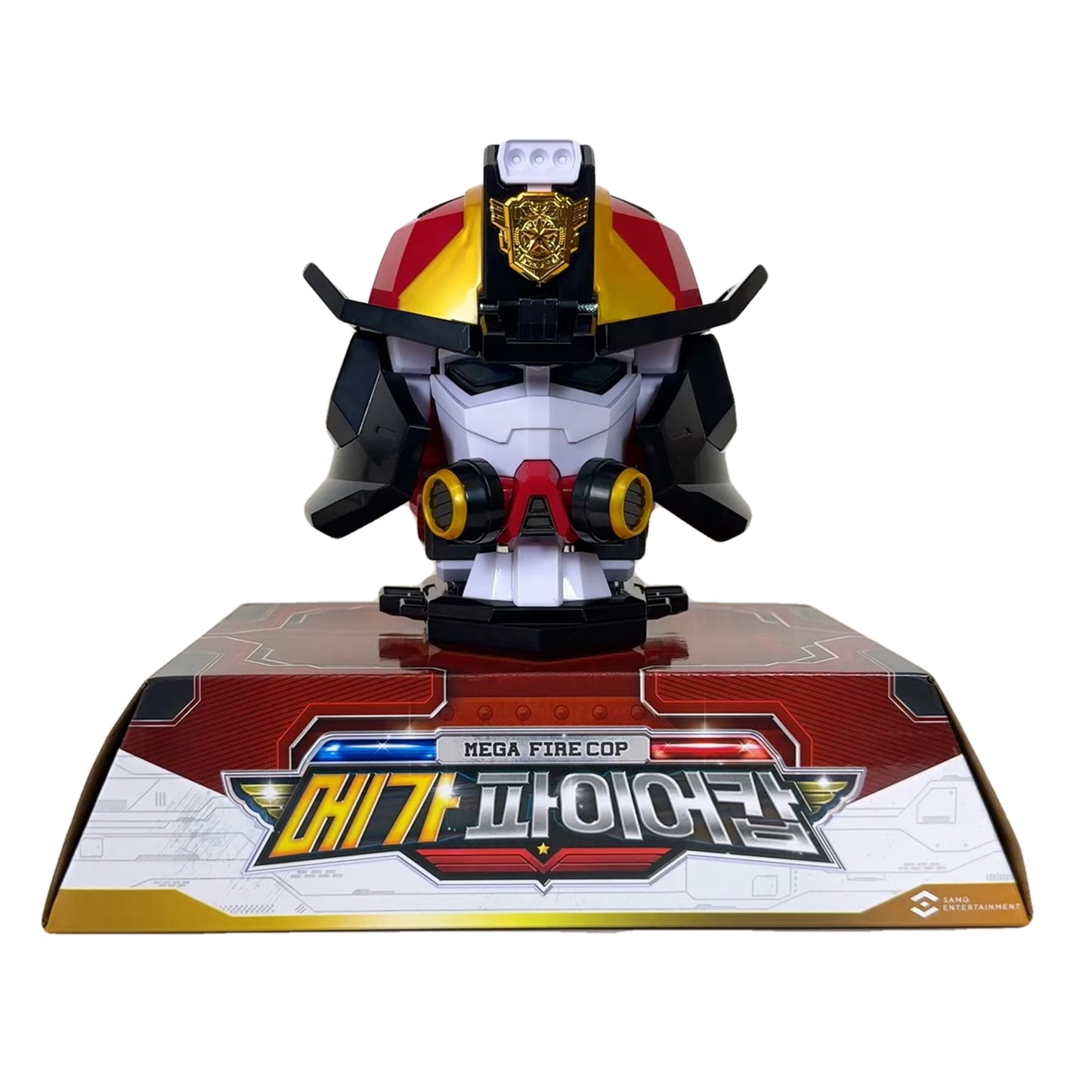 ミニ特攻隊 ミニフォース メガファイアキャップ 最強警察シリーズ 変身ロボット玩具 Miniforce Mega Fire Cop