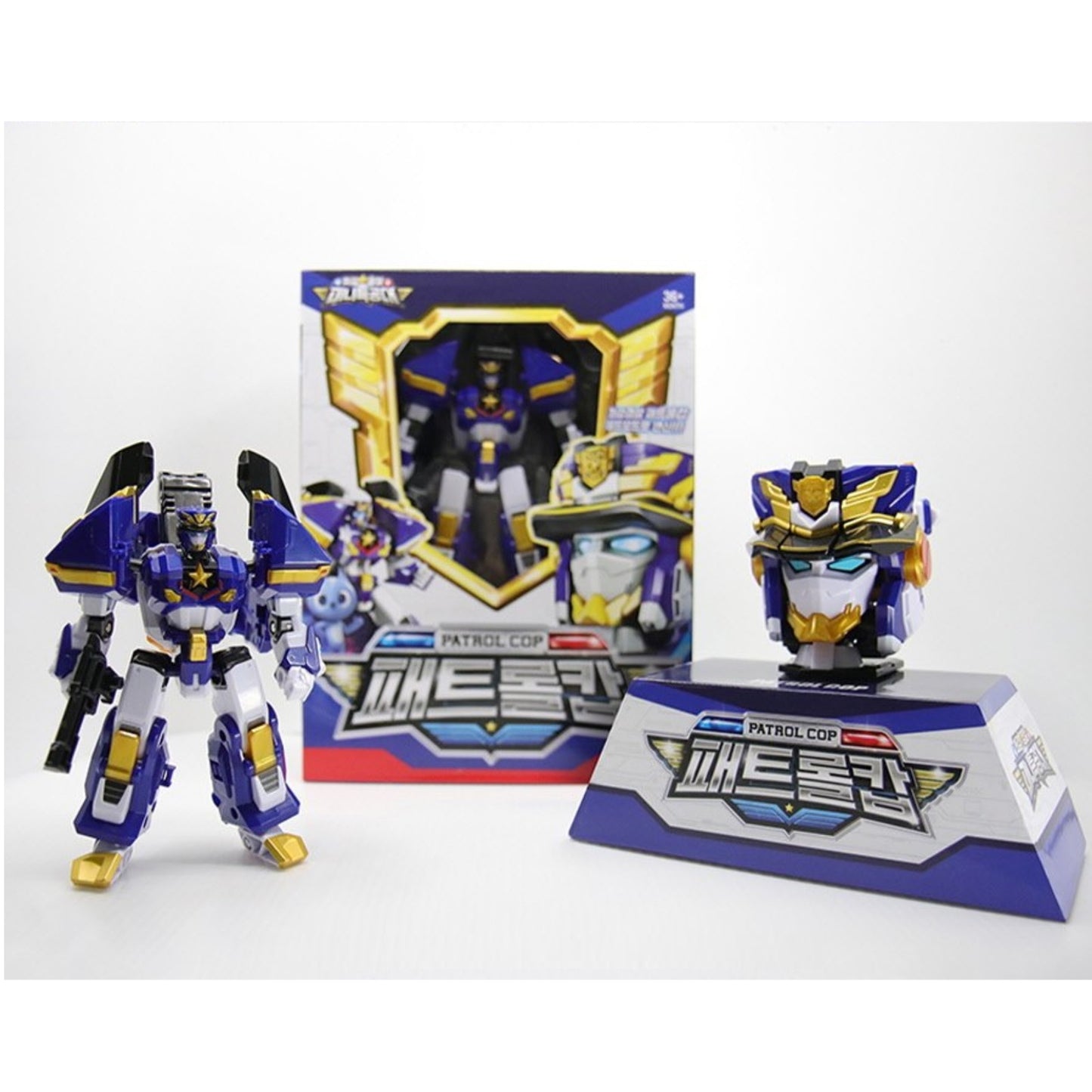 ミニ特攻隊 ミニフォース パトロールコップ パトロールカプ 最強警察シリーズ 変身ロボット玩具 Miniforce Patrol Cop