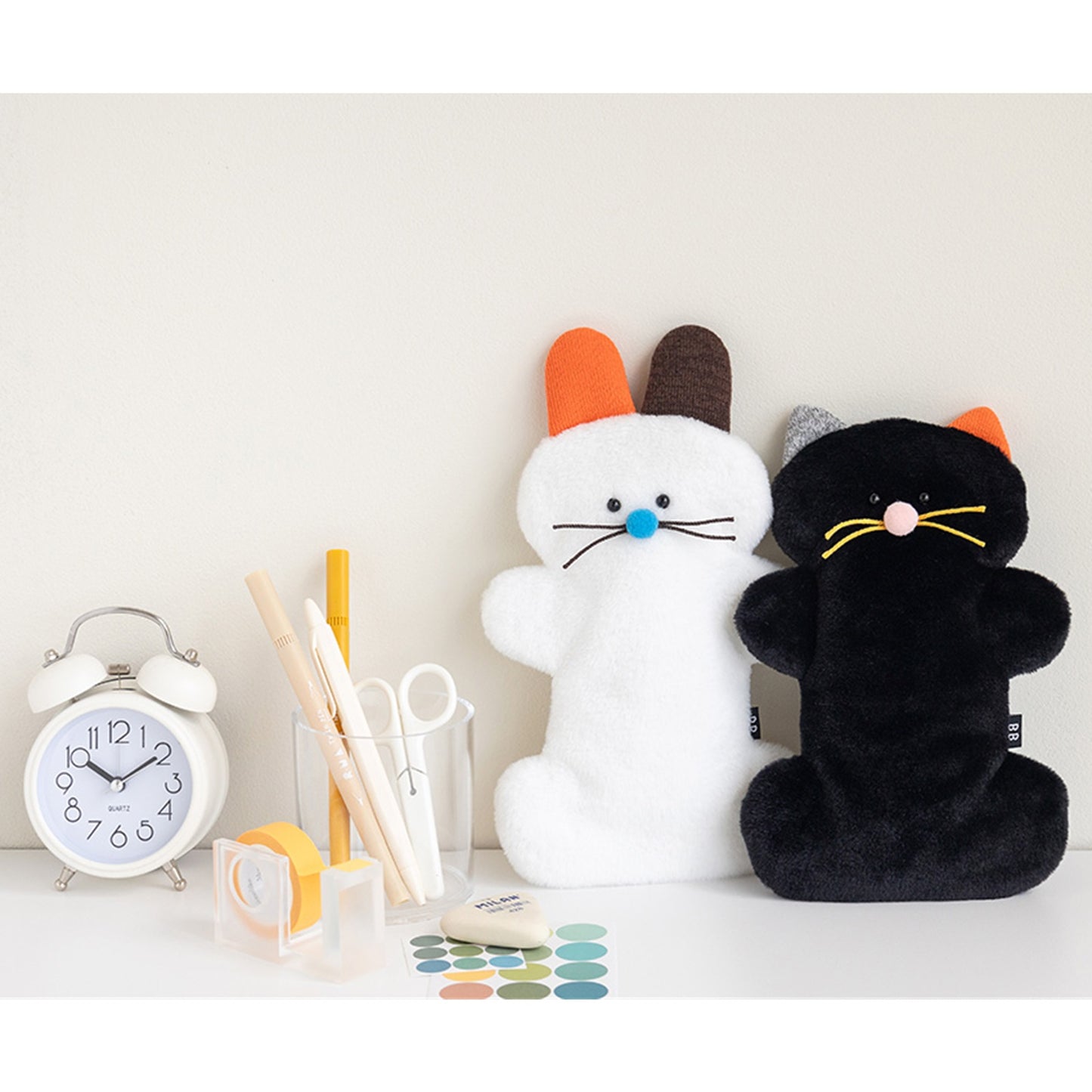 ブランチブラザー 韓国 キャラクター ペンケース 大容量 ペンポーチ ペンホルダー 筆箱 可愛いペンケース ぬいぐるみペンケース 4つのかわいいデザイン