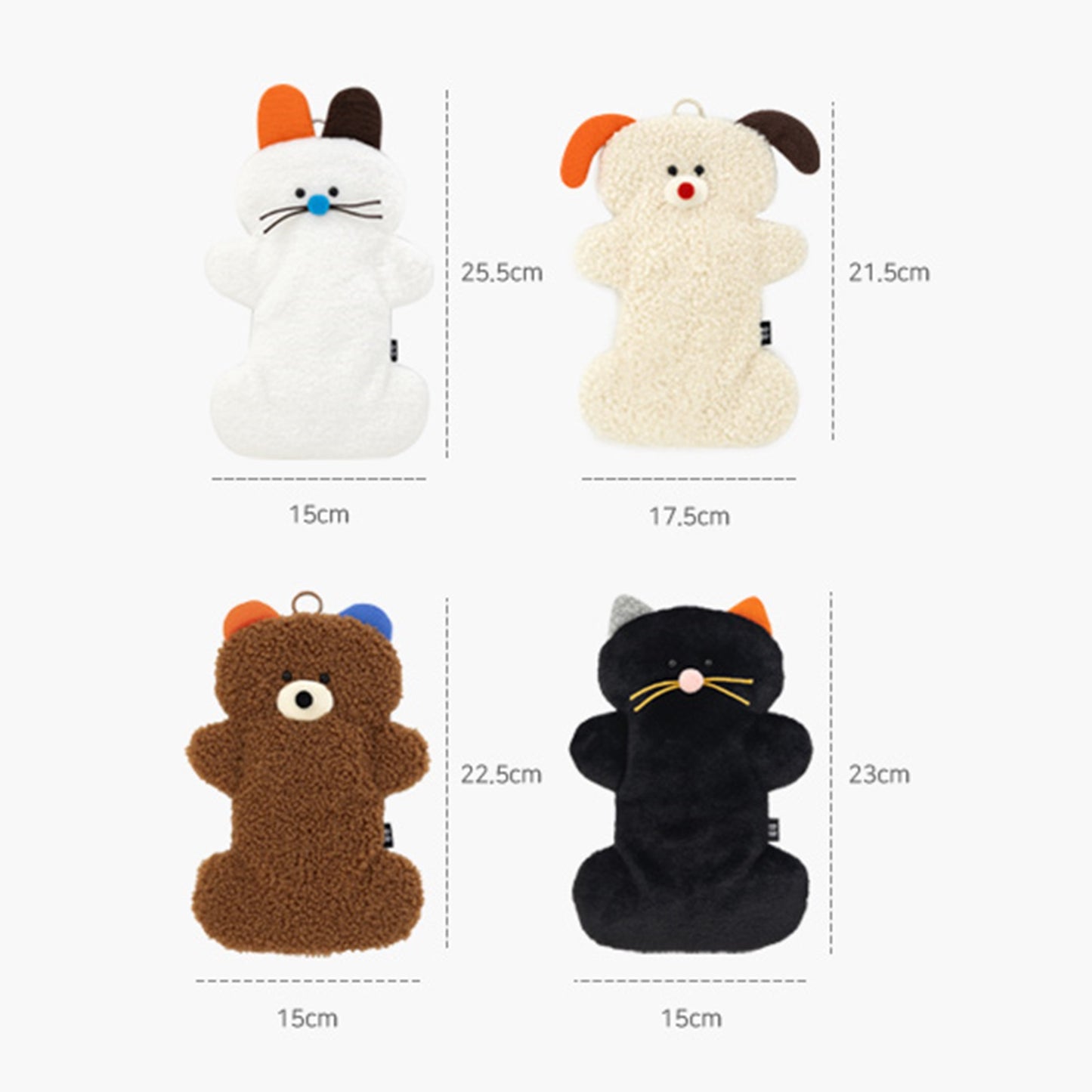ブランチブラザー 韓国 キャラクター ペンケース 大容量 ペンポーチ ペンホルダー 筆箱 可愛いペンケース ぬいぐるみペンケース 4つのかわいいデザイン