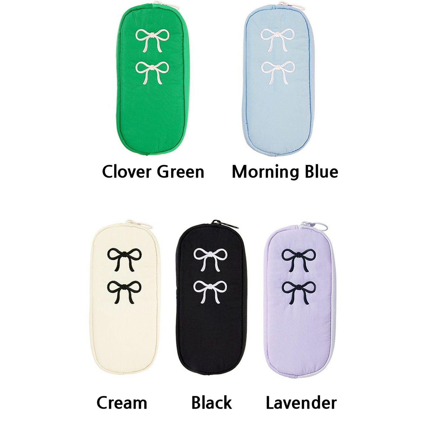 テーブルトーク 韓国 リボン刺繍 筆箱 ペンケース シンプル ペンポーチ 大容量 おしゃれ 中学生 高校生 女子向け 韓国文具 筆入れ