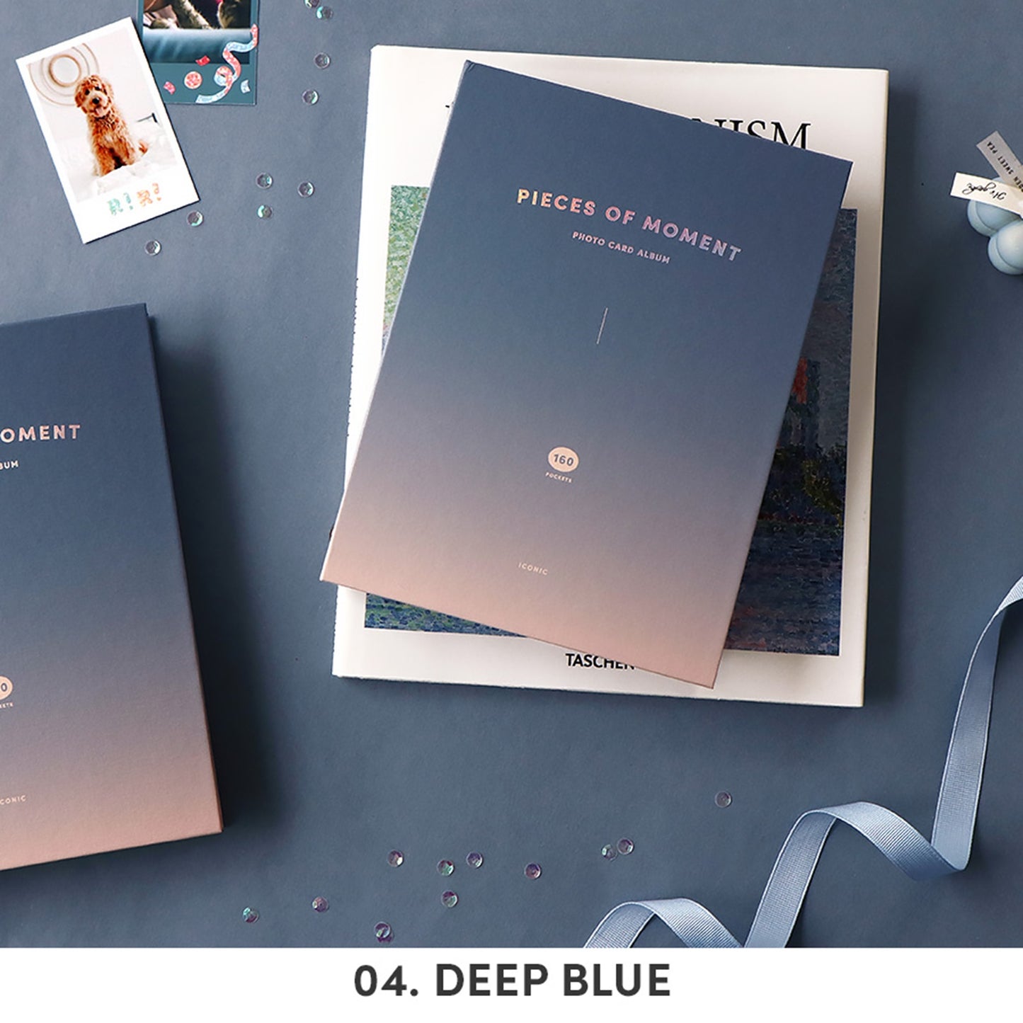 アイコニック 韓国 トレカケース トレカバインダー トレカアルバム 大容量160ポケット シンプルデザイン韓国人気ブランド