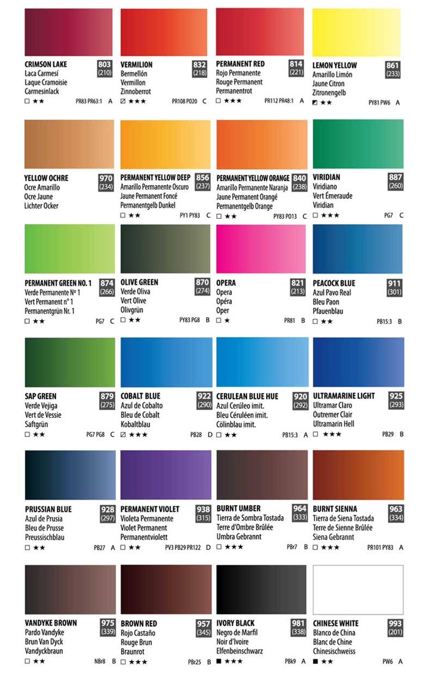 Shinhan シンハン 韓国 水彩絵具 絵の具 絵具 SWC 24色セット 15ml 専門家用 高発色 高級絵の具 美術学生おすすめ