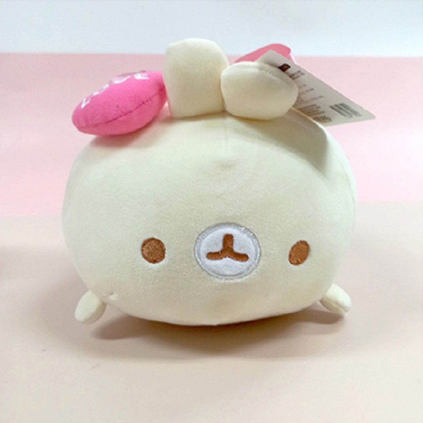 モルラン ギフトリボン 動物ウサギ ぬいぐるみ 韓国キャラクターおもちゃ25cm