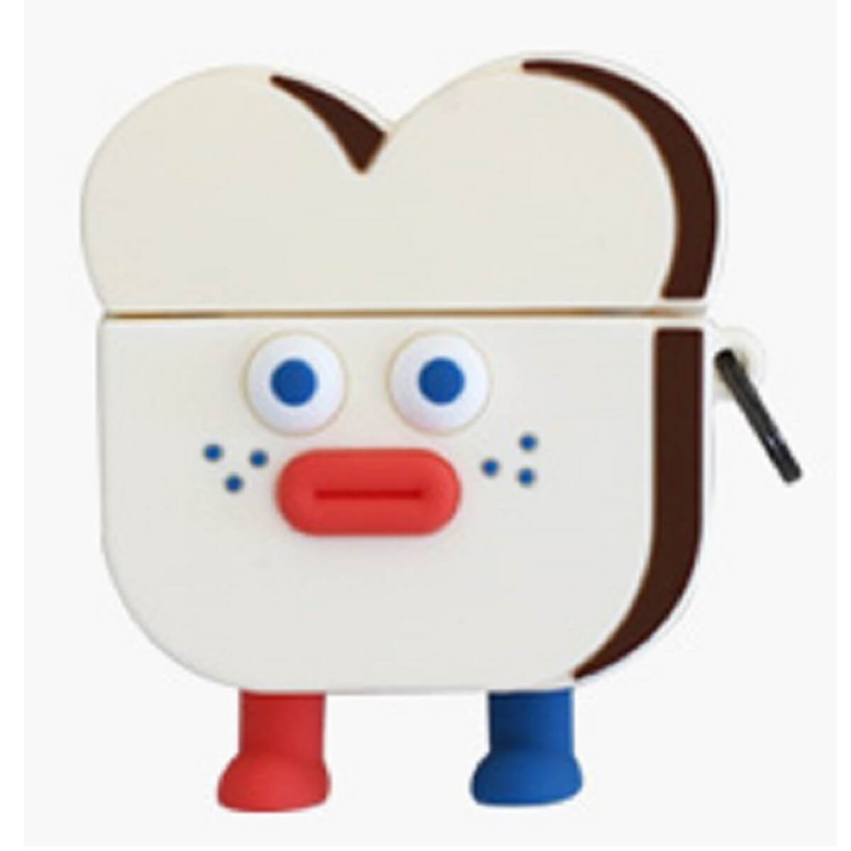 ブランチブラザー 食パンアヒル韓国キャラクターイラスト AirPods 第3世代 互換シリコーンケースカバー