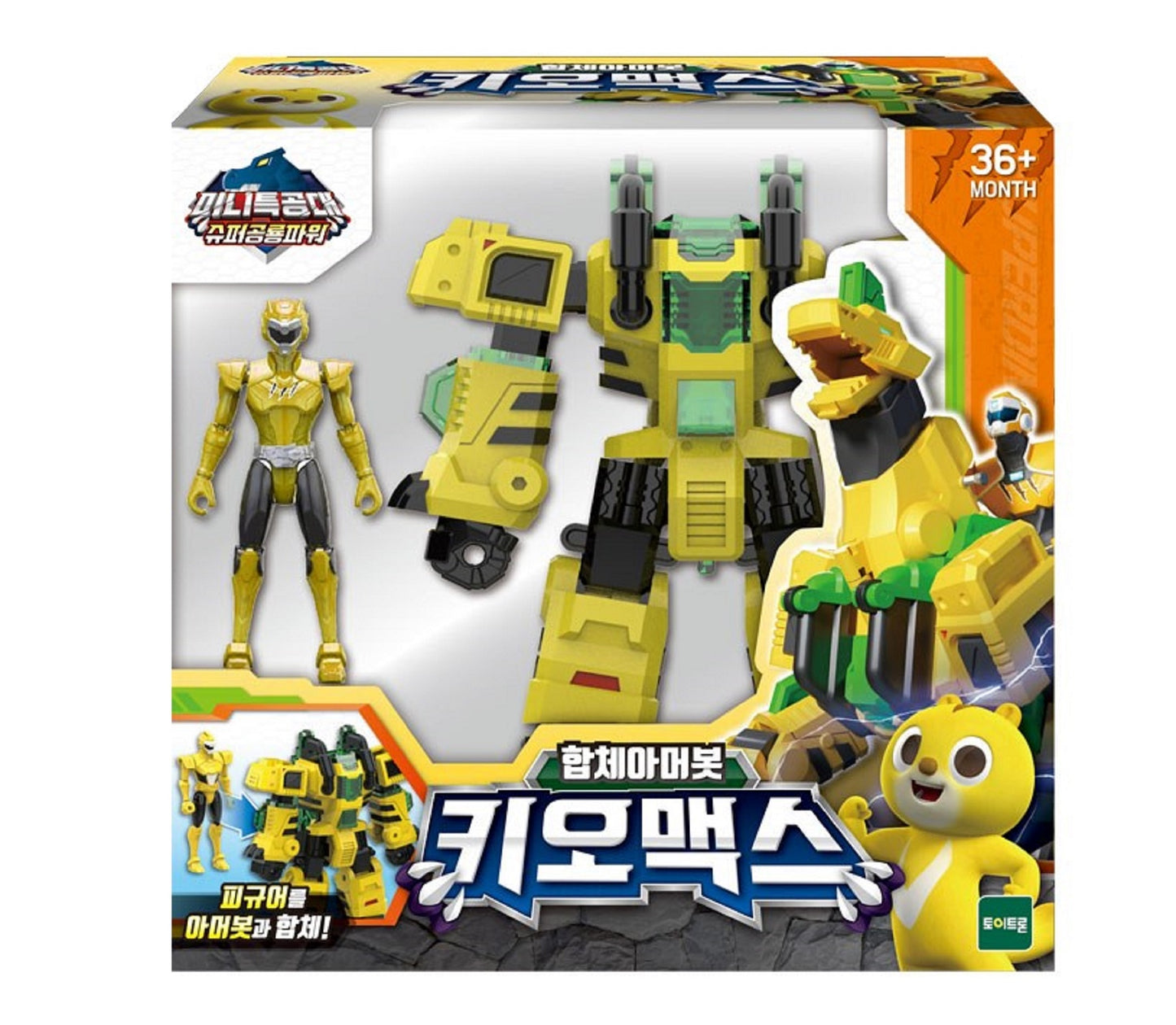 ミニフォース ミニ特攻隊 キオマックススーパー恐竜パワー パート2 韓国変身ロボット