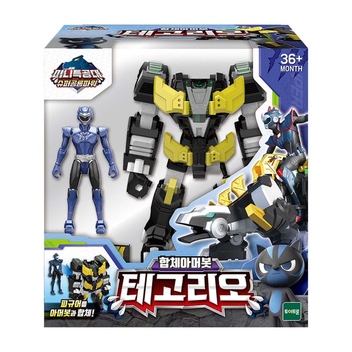 ミニフォース ミニ特攻隊テゴリオ スーパー恐竜パワー パート2 韓国変身ロボット