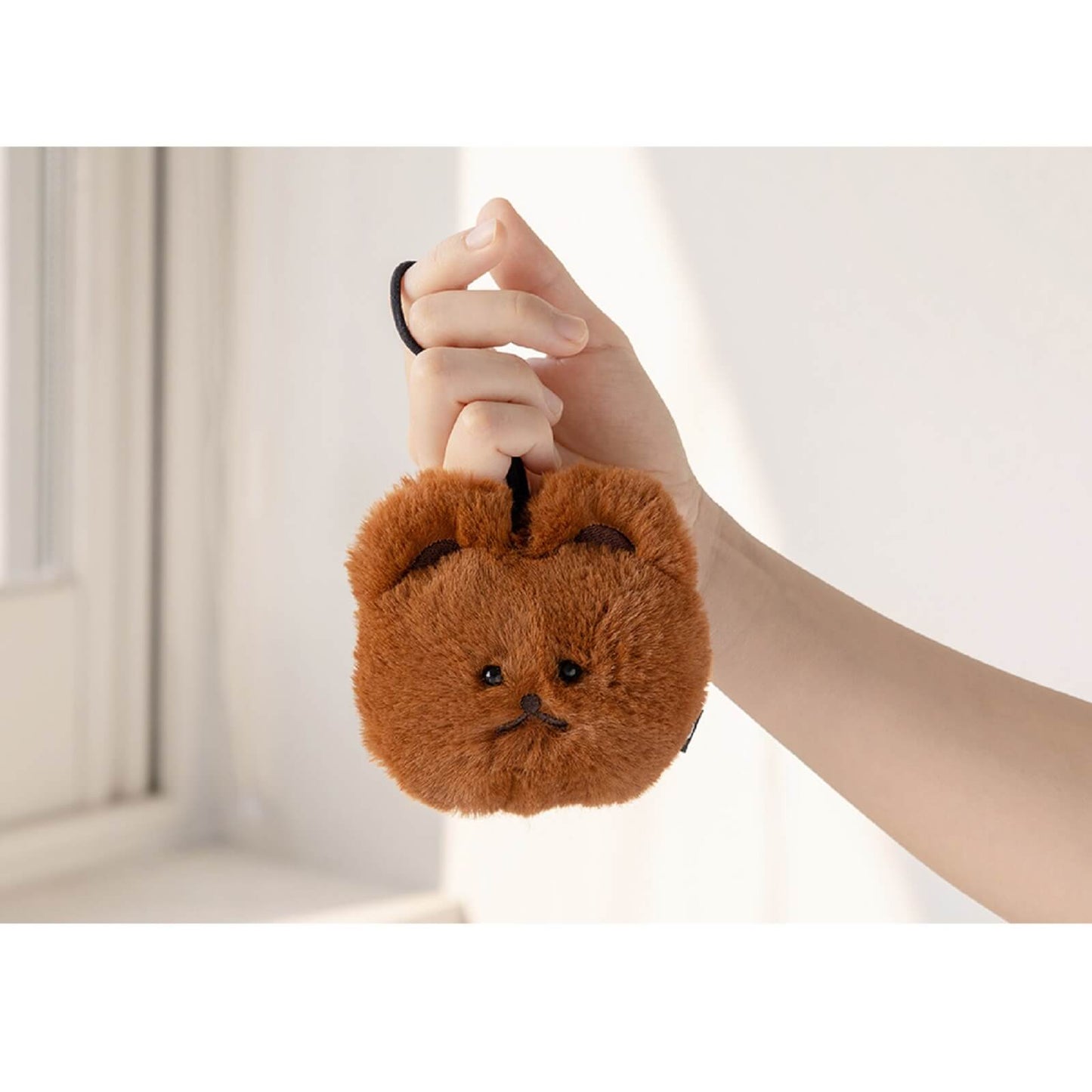 猫クマ韓国キャラクターファーキーリングキーホルダーバッグキーホルダーアクセサリー