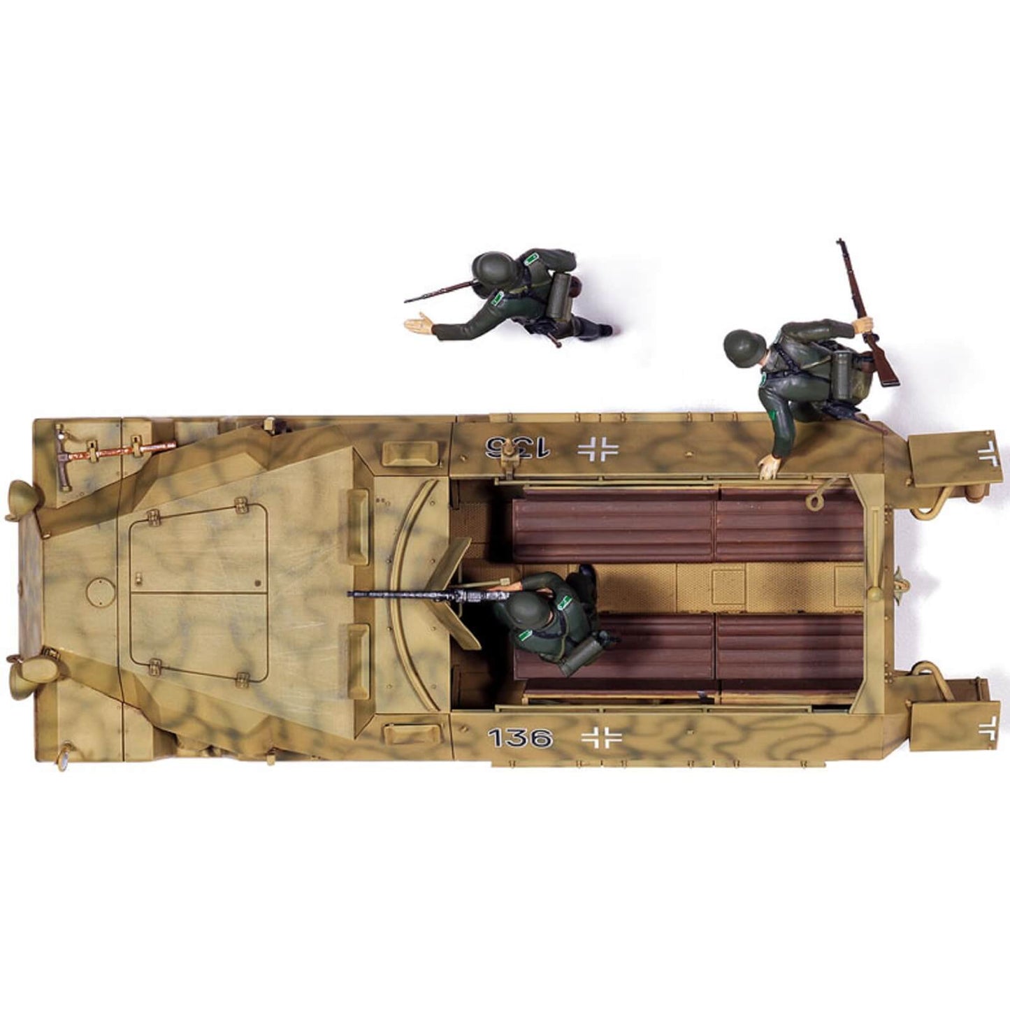 アカデミー13540LEドイツSd.kfz.251/1 Ausf.C ハノマーグ装甲車プラモデル限定版