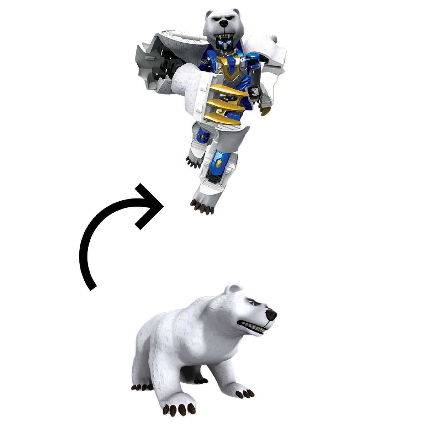 ハローカーボット ベアハイダー クマ韓国変身ロボット玩具 Hello Carbot BearHider
