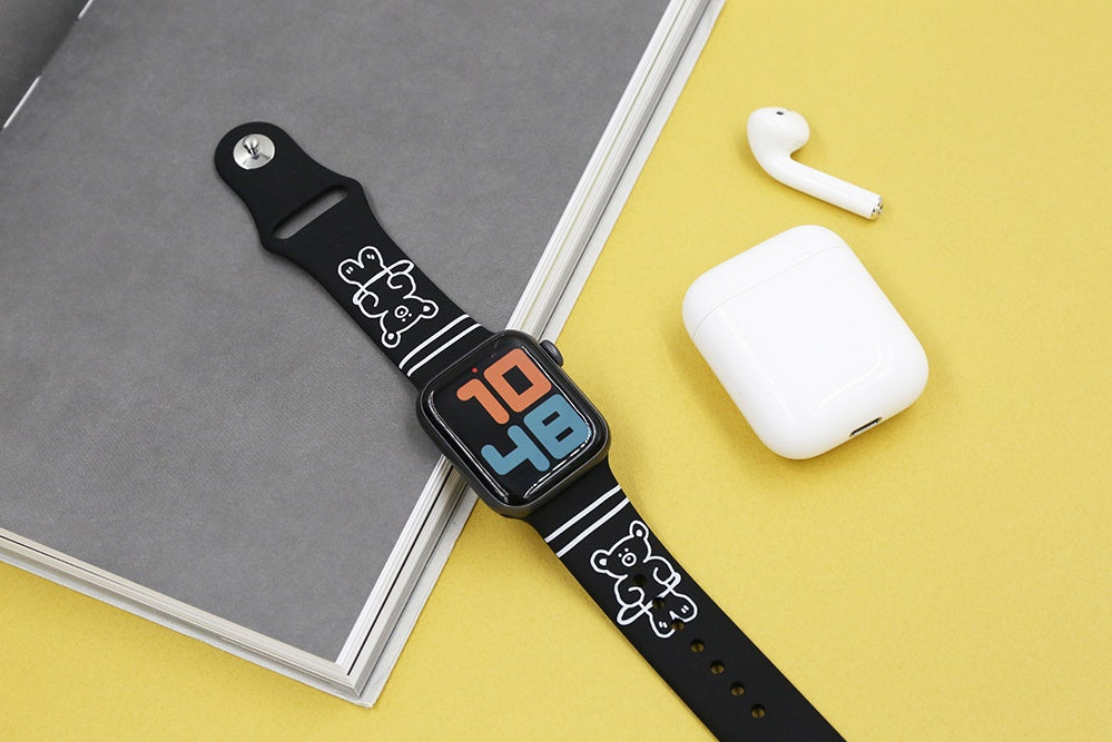ロマネ Apple Watch シリコンストラップバンド かわいい韓国 デザイン 女性用 38mm 40mm