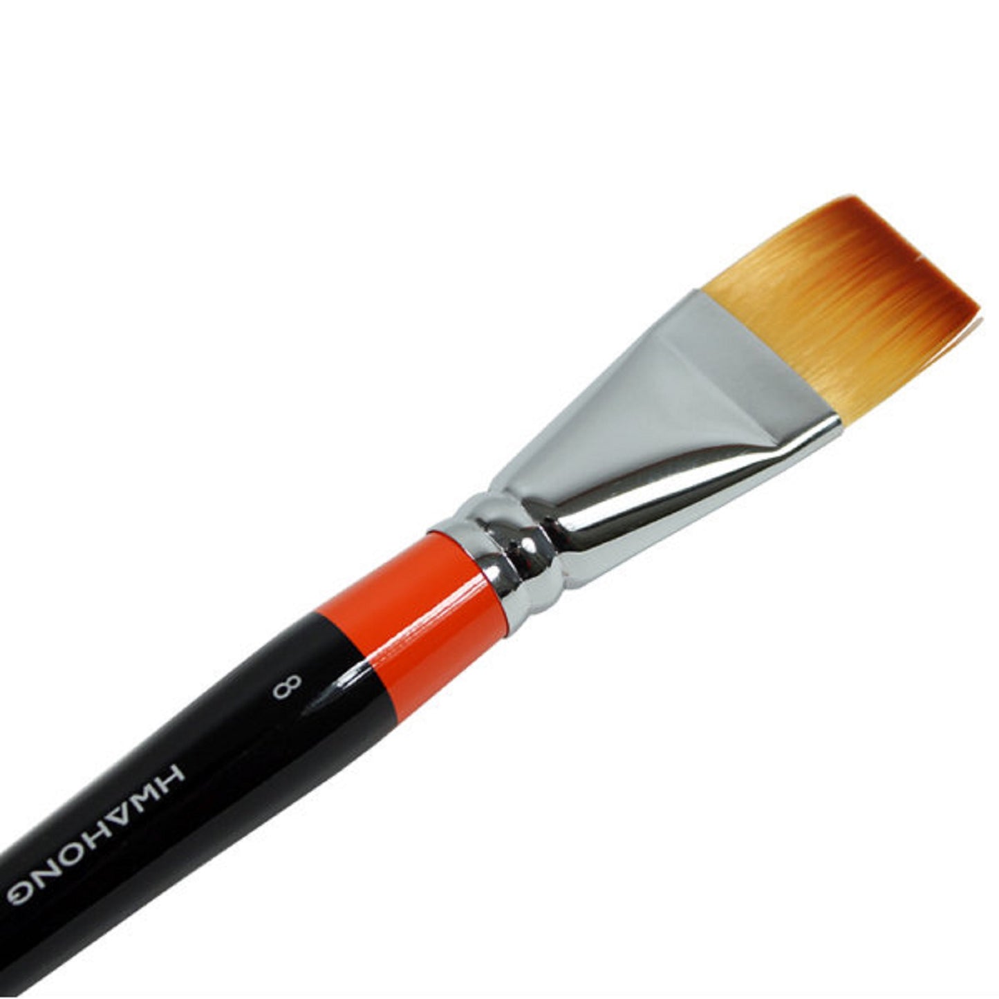 Hwahong ファホン 948 アーティスト フラットブラシセット専門家 フラット筆韓国メイクブラシ8号 2個セット