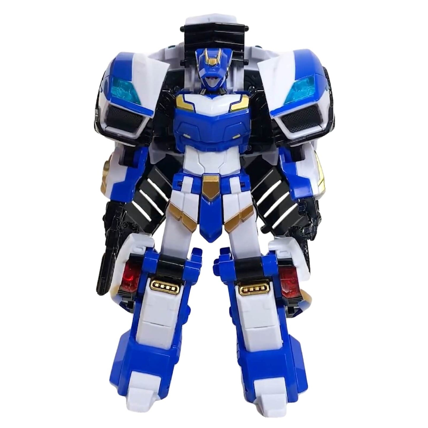 メタルカードボット ブルーコップ韓国変身ロボットビヒクルアクションフィギュア玩具