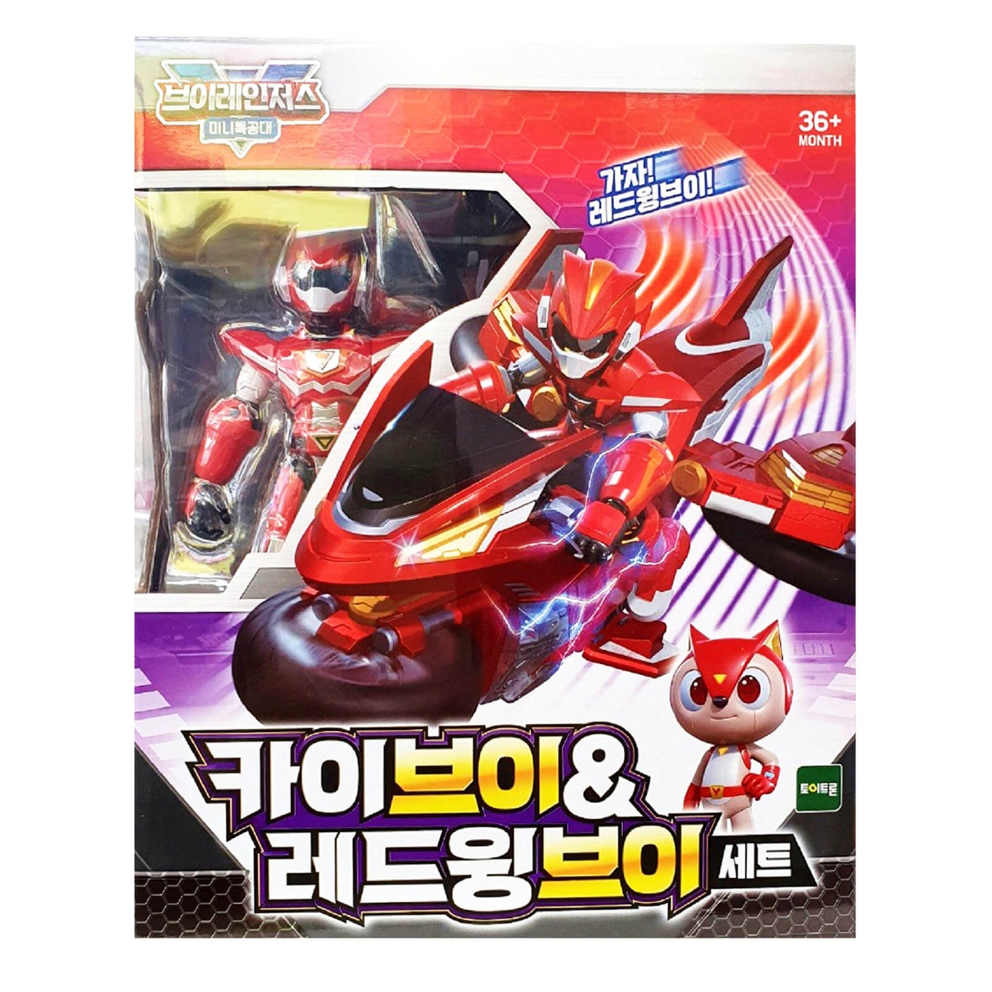 ミニ特攻隊 ミニフォース カイV&レッドウィングV フィギュア ブイレンジャーズシリーズ Miniforce V Rangers Kai V and Red Wing V
