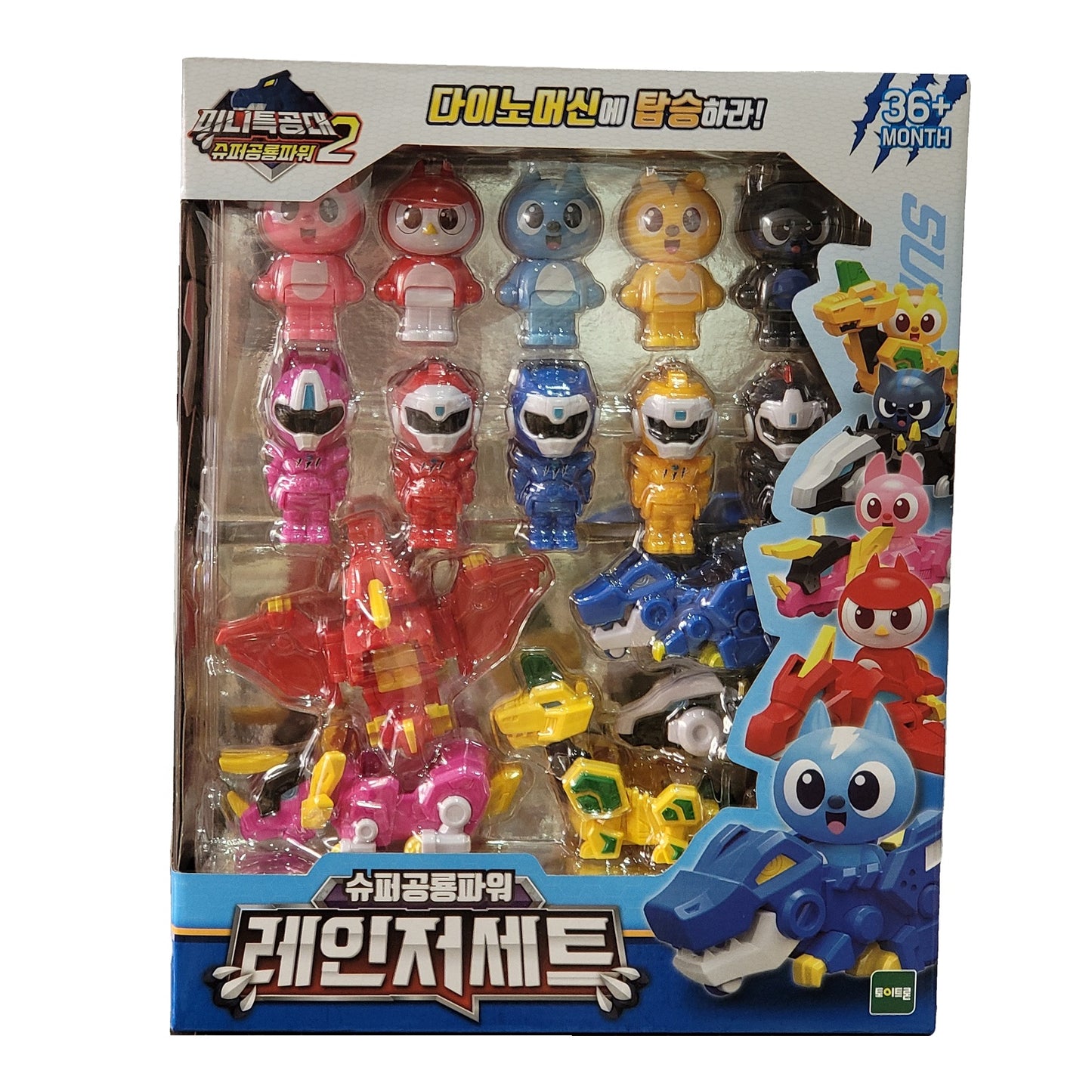 ミニ特攻隊 ミニフォース レンジャーミニフィギュアセット スーパー恐竜パワー パート2