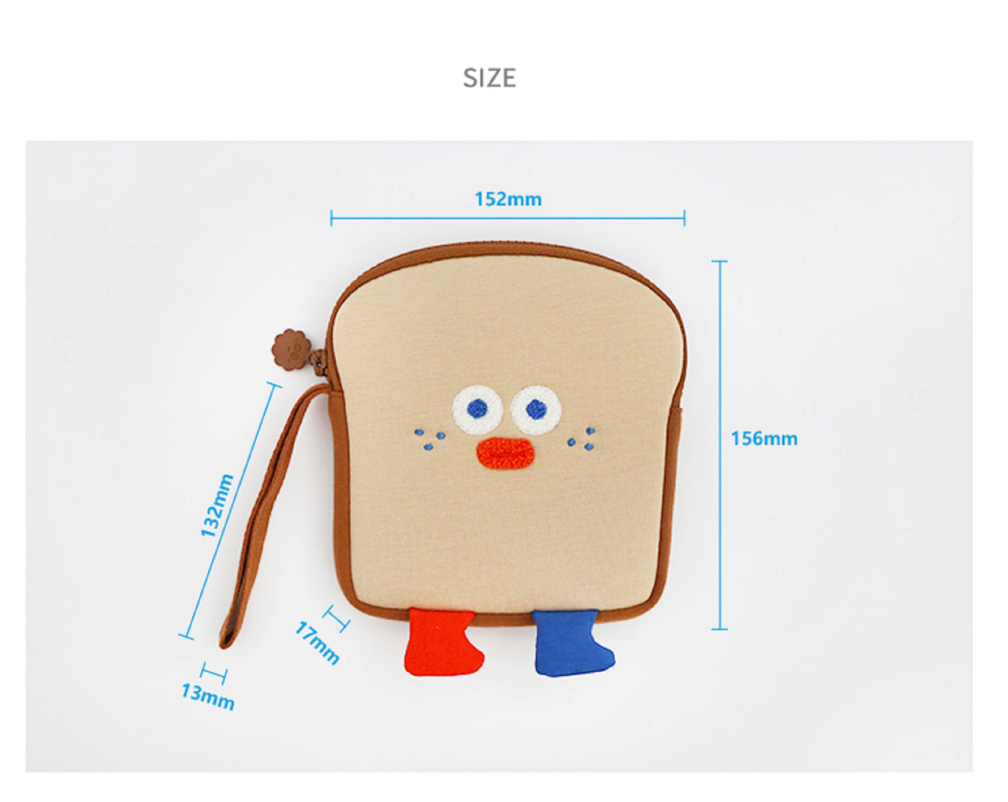 ロマネ ブランチブラザー ラントースト 韓国キャラクターポーチケース