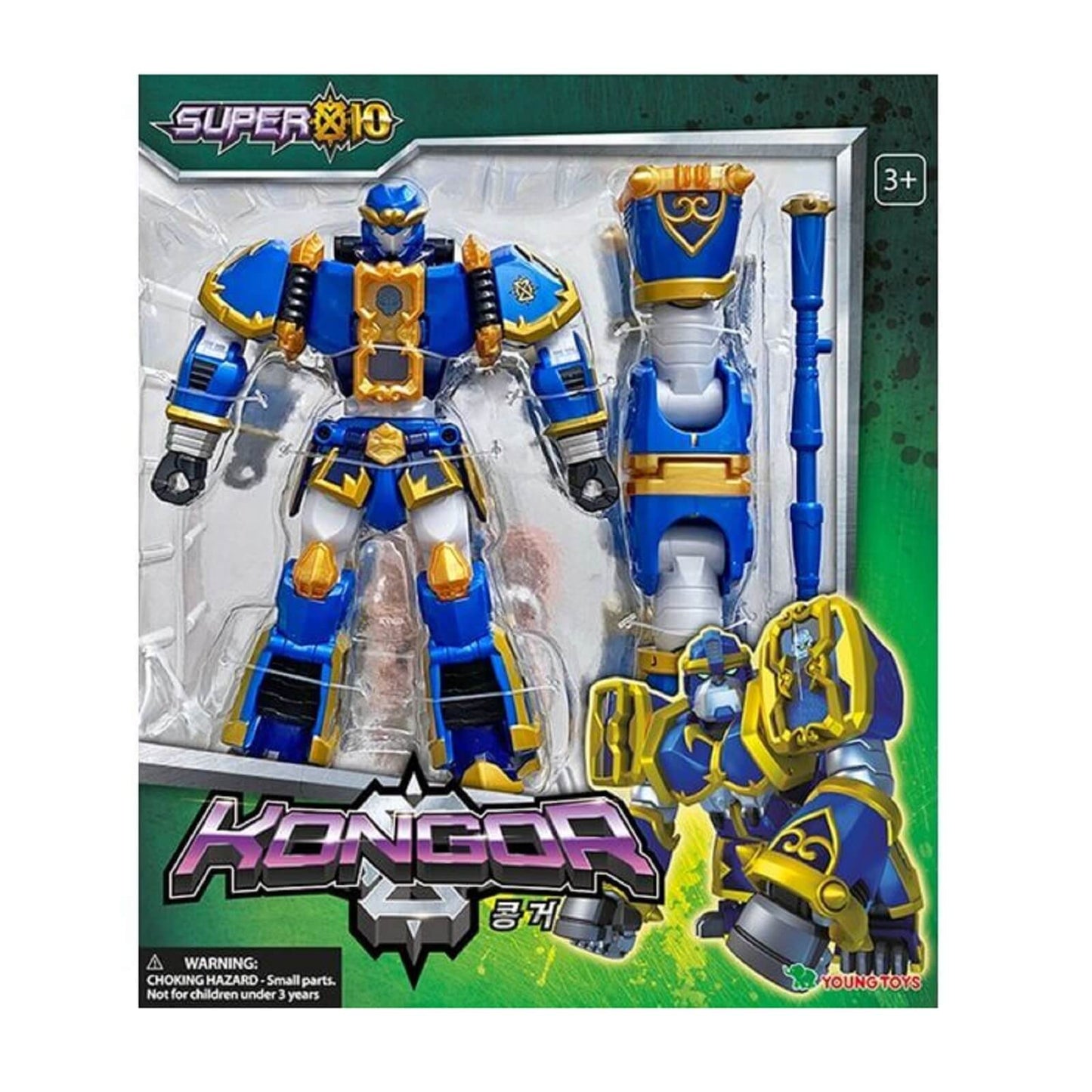 スーパーテン コンガー ゴリラロボット韓国変身ロボットおもちゃ玩具 Super10 Kongor