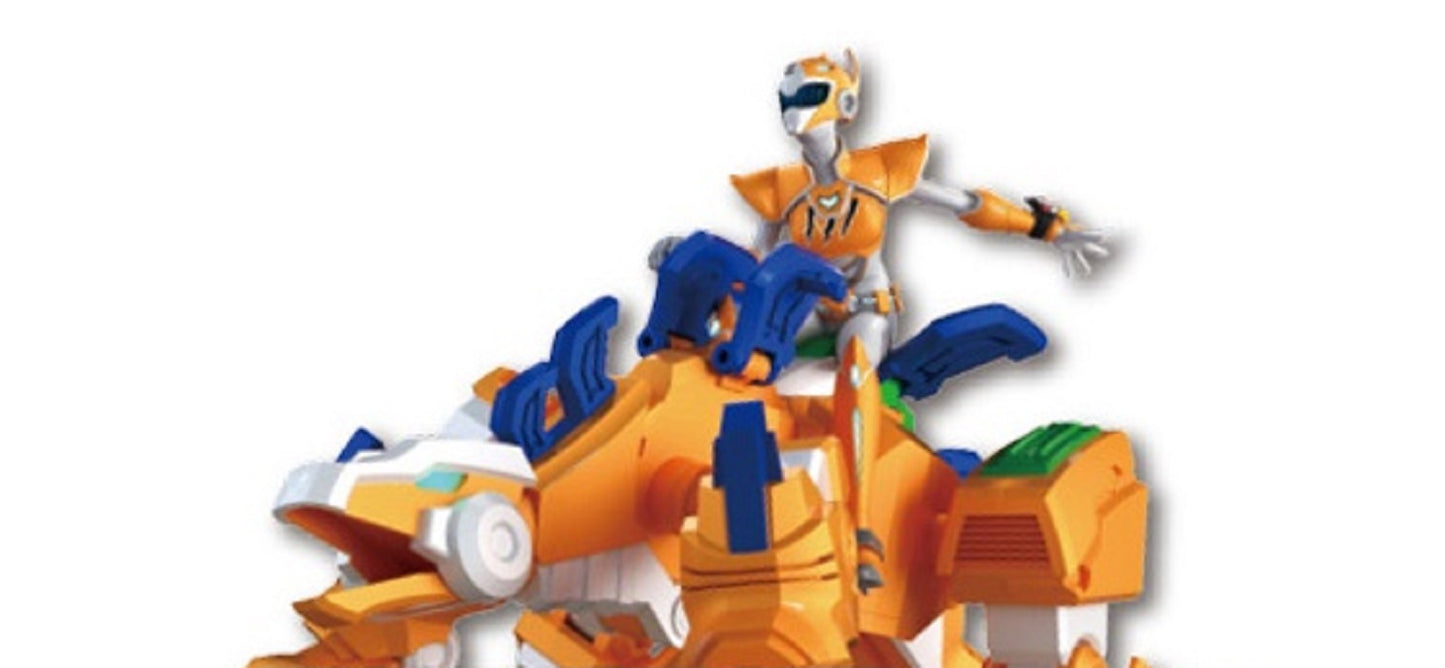 ミニフォース ミニ特攻隊 テゴリナ スーパー恐竜パワー パート2 韓国変身ロボット