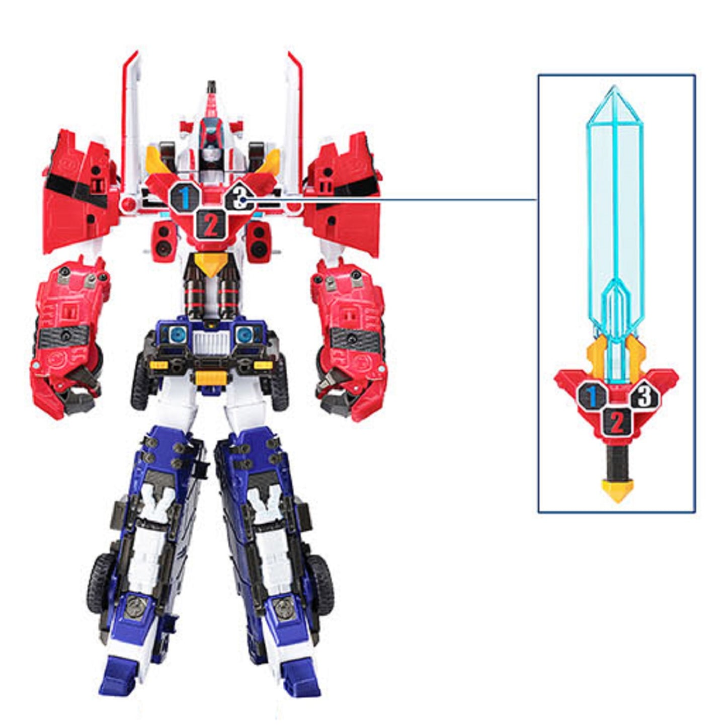 トボットV タイタンV 韓国三段変身ロボットおもちゃタキオンジェットサンダーワイルドチーフビークル