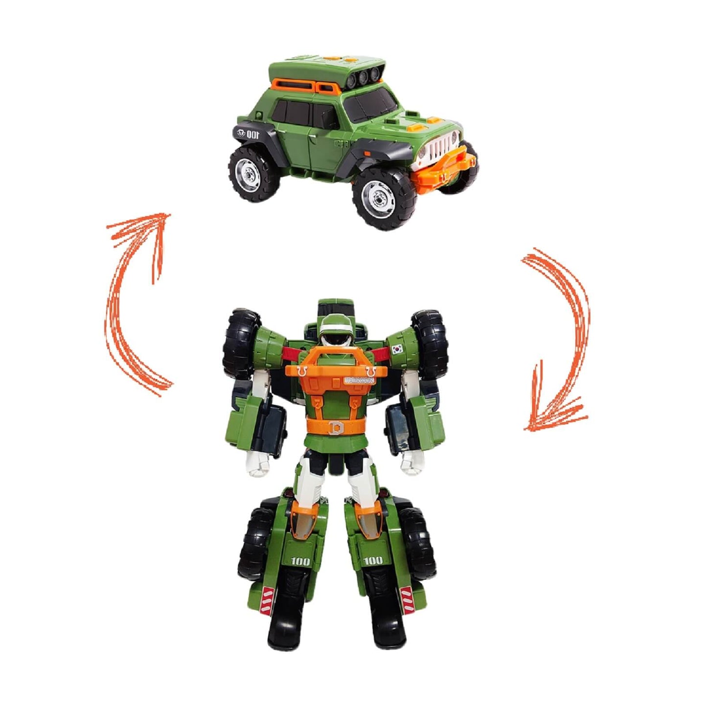 トボット テコンK アドベンチャー トボット自動車韓国変身ロボットおもちゃ Tobot Taekwon K