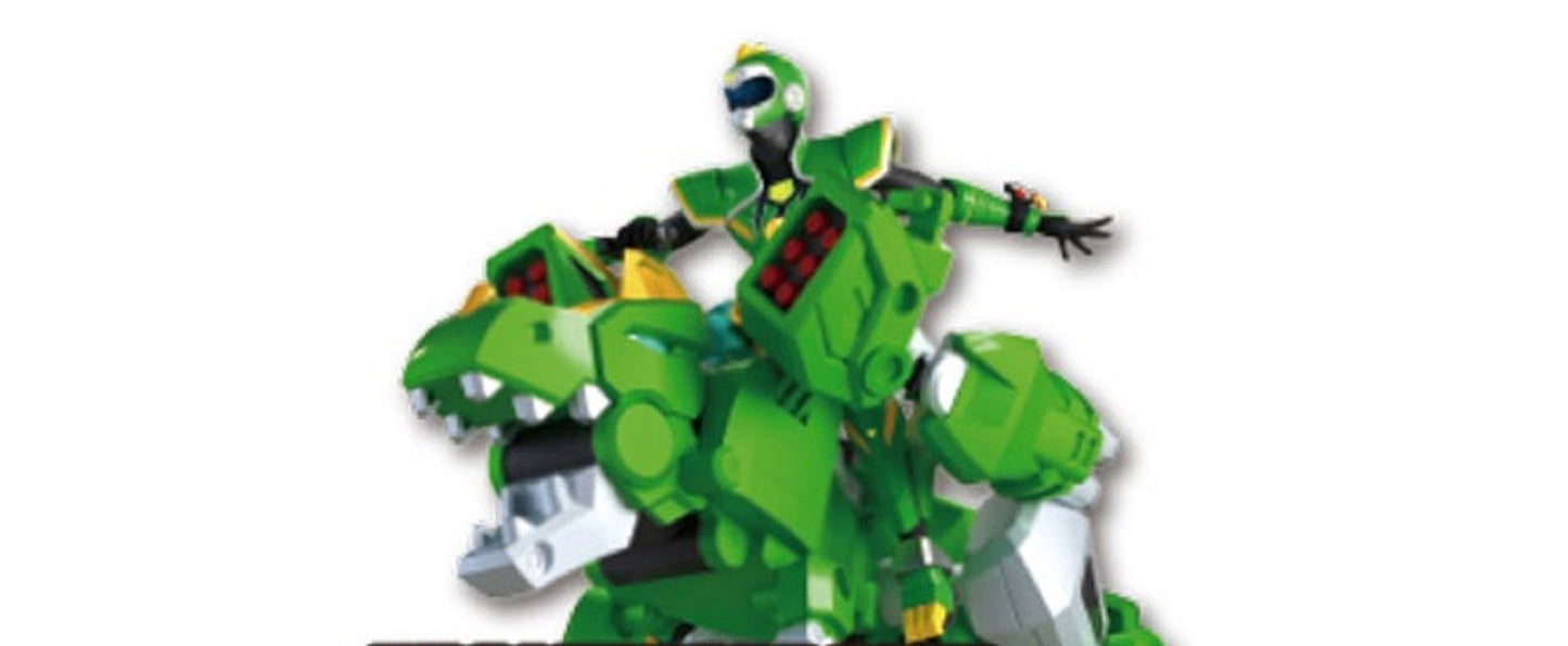 ミニフォース ミニ特攻隊 ティラジャッキー スーパー恐竜パワー パート2韓国変身ロボット
