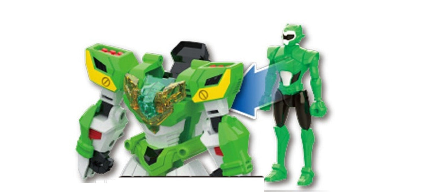 ミニフォース ミニ特攻隊 ティラジャッキー スーパー恐竜パワー パート2韓国変身ロボット
