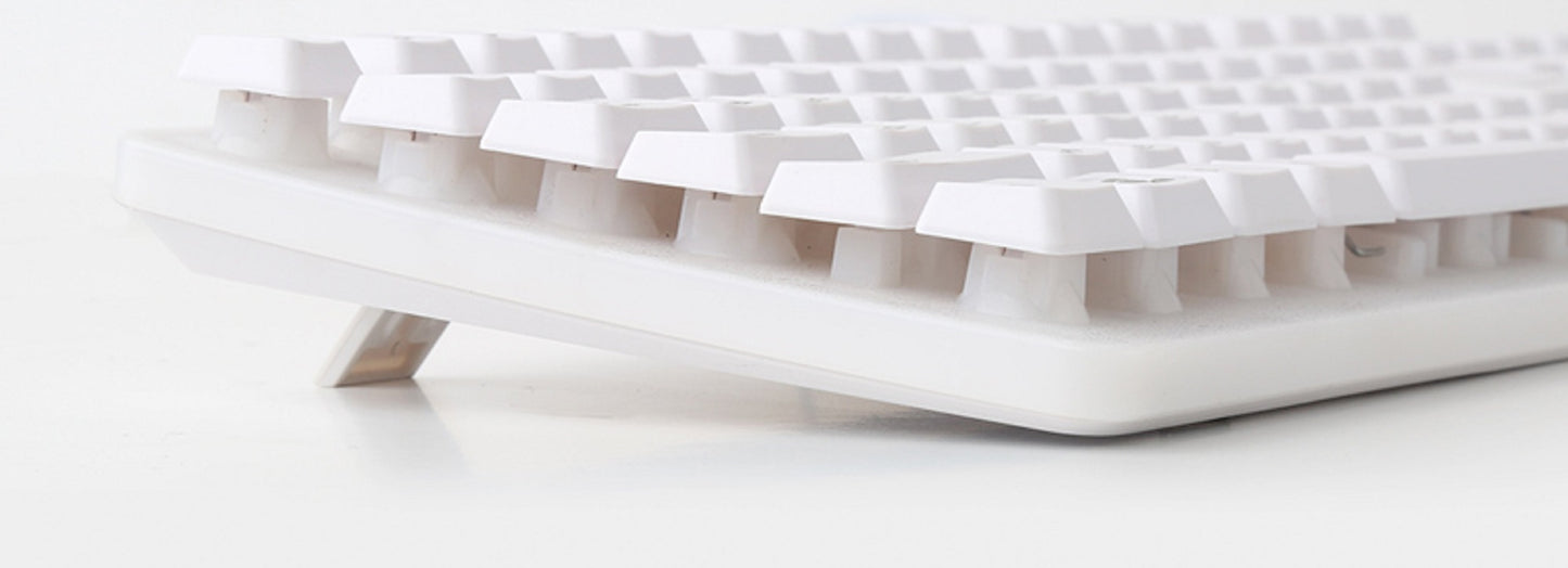 Zio レインボーLED 韓国語有線キーボード USB メンブレン キーボード キーボードキースキン