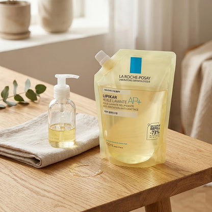 ラロッシュポゼ リピカ クレンジングオイル レフィル 400ml La Roche-Posay 詰め替え 敏感肌 洗顔料 ボディソープ ボディウォッシュ 保湿 乾燥肌 スキンケア 韓国流通品