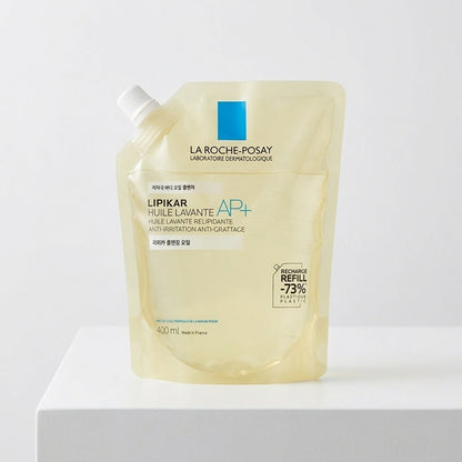 ラロッシュポゼ リピカ クレンジングオイル レフィル 400ml La Roche-Posay 詰め替え 敏感肌 洗顔料 ボディソープ ボディウォッシュ 保湿 乾燥肌 スキンケア 韓国流通品