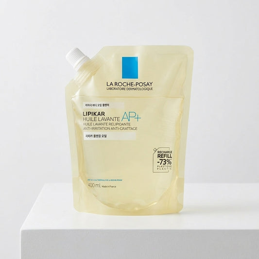 ラロッシュポゼ リピカ クレンジングオイル レフィル 400ml La Roche-Posay 詰め替え 敏感肌 洗顔料 ボディソープ ボディウォッシュ 保湿 乾燥肌 スキンケア 韓国流通品