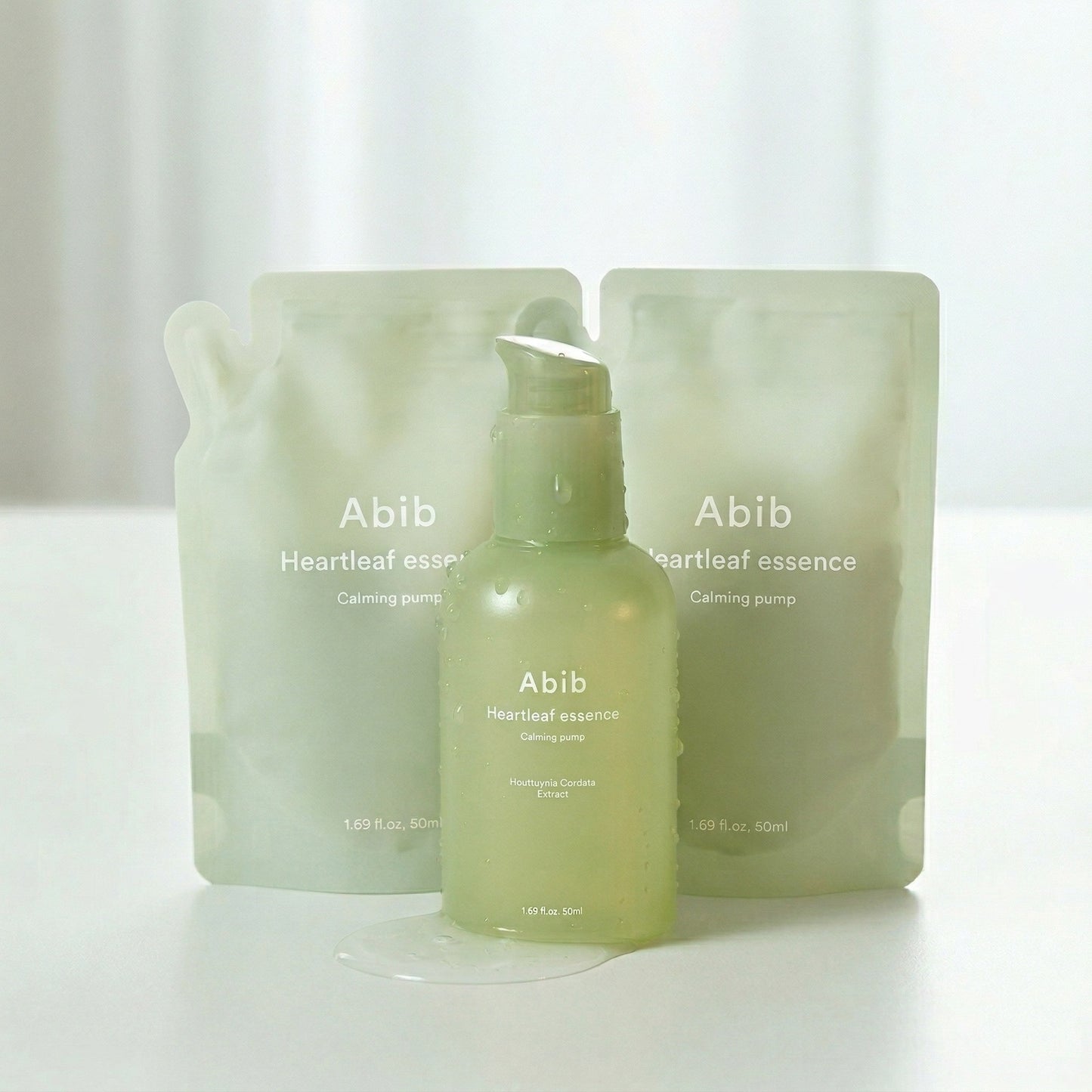 アビブ ドクダミ エッセンス 50ml 本体 + 詰替用 50ml 2個 セット Abib 美容液 エコ 保湿 スキンケア 韓国コスメ 正規品