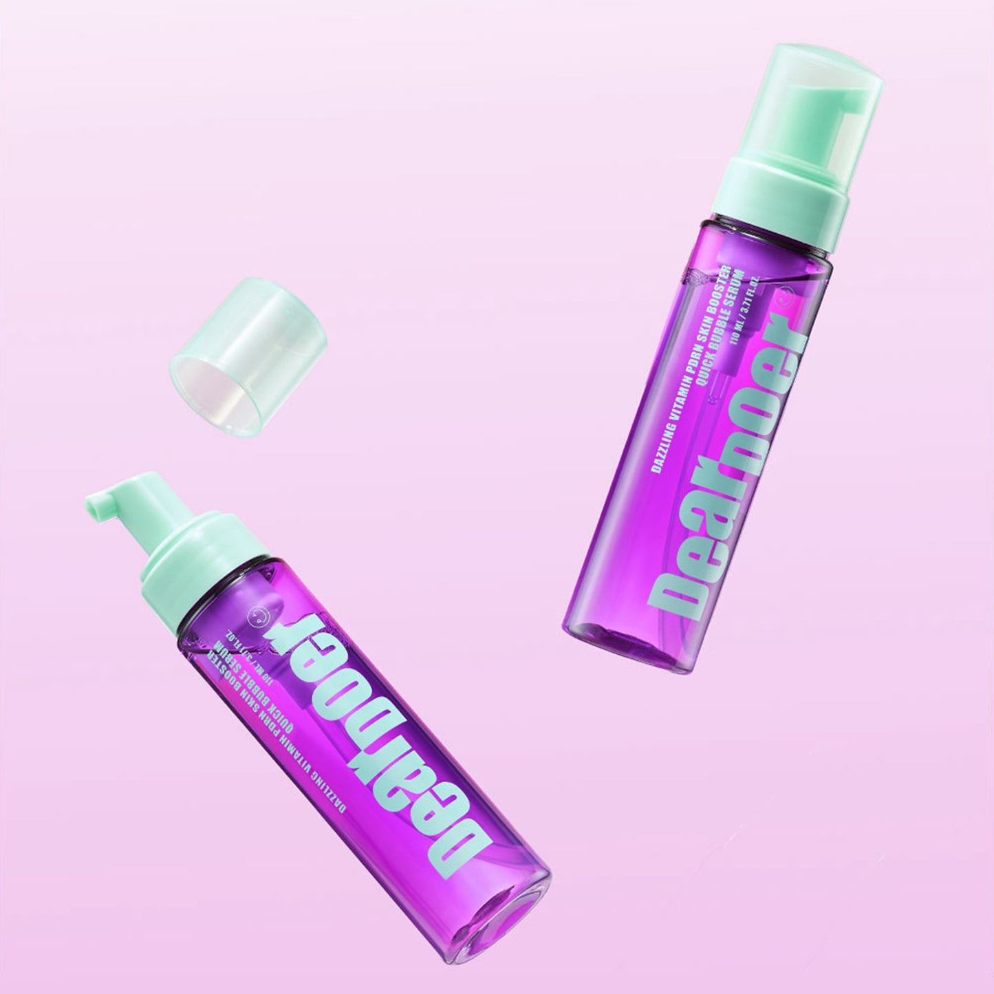 DEAR DOER 韓国 大容量 110ml ビタミンPDRN 導入美容液 美容液スキンケア 保湿 ヒアルロン酸配合 クイックバブルセラム