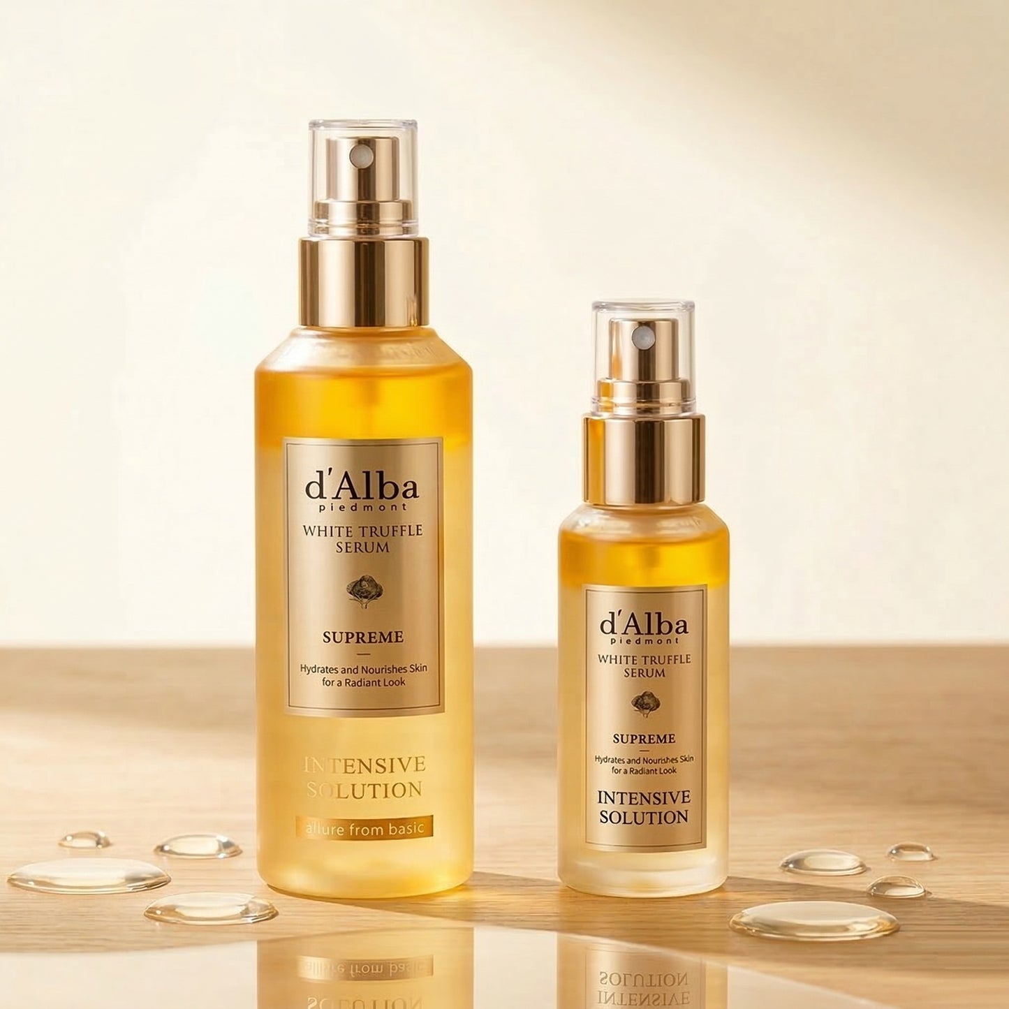 ダルバ ホワイトトリュフ シュプリーム インテンシブ セラム 150ml 50ml セット CAミスト ミストセラム 美容液 保湿 ツヤ肌 韓国コスメ 正規品