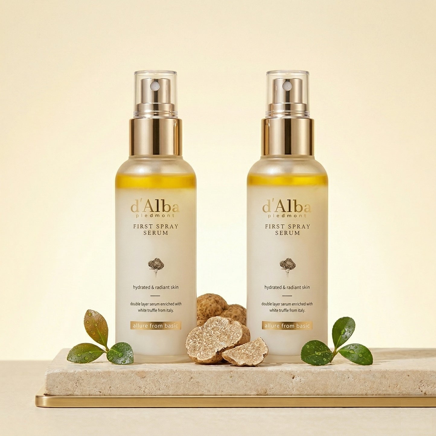ダルバ dAlba ホワイトトリュフ ファーストスプレーセラム 1+1セット (100ml×2本) ミスト 美容液 化粧水 保湿 ツヤ 韓国コスメ 正規品