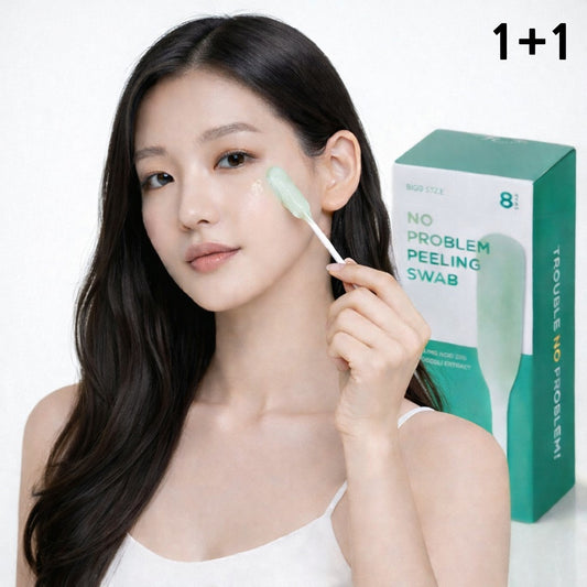 ilso イルソ ノートラブルラム ピーリング スワブ 2個セット 4g×8本入 計16本 角質ケア 毛穴ケア ピーリング綿棒 AHA BHA 個包装 韓国コスメ スキンケア ブラックヘッド ザラつき