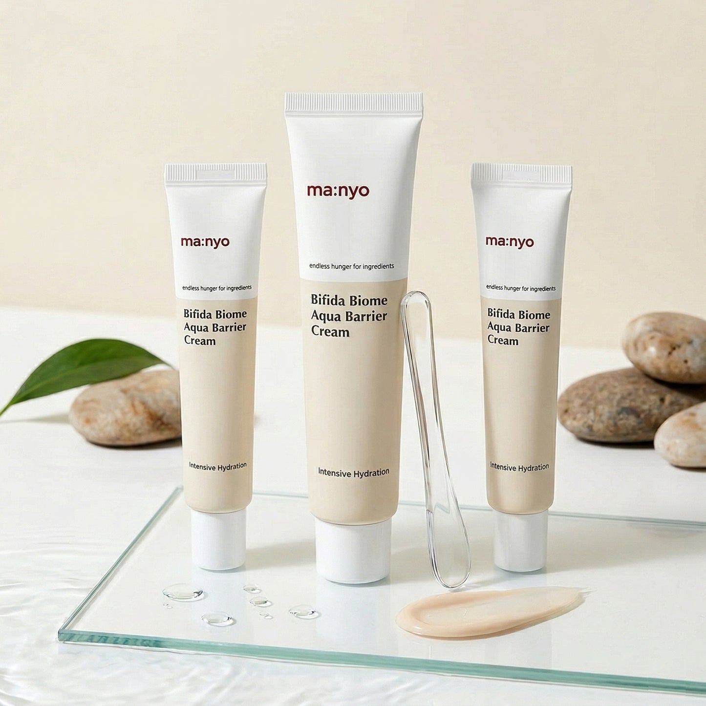Manyo マニョ ビフィダ バイオーム アクア バリア クリーム 80ml 1個 + 20ml 2個 フェイスクリーム 水分クリーム 保湿 バリアケア 企画セット 韓国コスメ 正規品