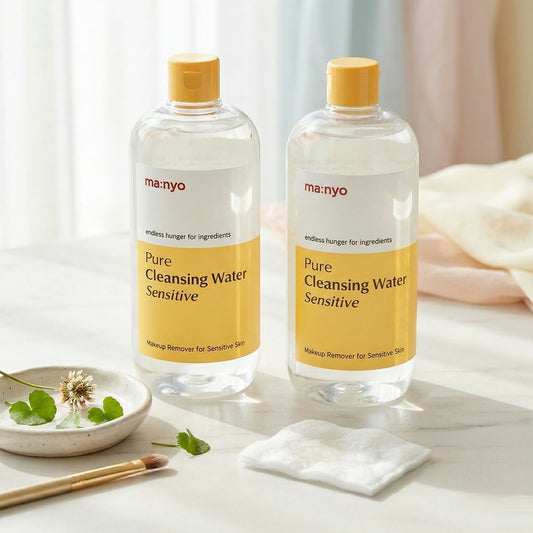 Manyo マニョ ピュア クレンジング ウォーター センシティブ 500ml 2本セット Manyo メイク落とし 拭き取り 大容量 敏感肌 スキンケア 韓国コスメ
