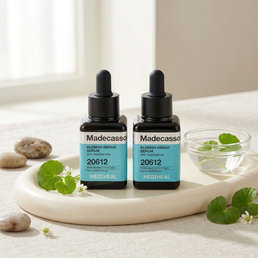 メディヒール MEDIHEAL マデカソサイド ブレミッシュリペアセラム 1+1セット (40ml×2本) 美容液 ナイアシンアミド 韓国コスメ 正規品