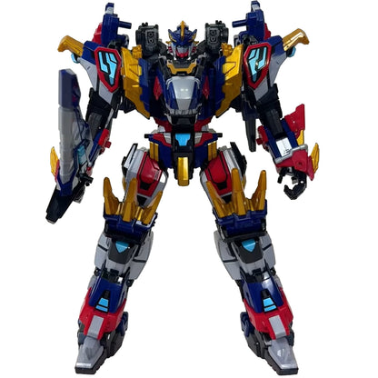 ミニ特攻隊 ミニフォース レックスカイザー 韓国 変形ロボットおもちゃ ティラノサウルスからロボットへ合体変形！ミニカー付き