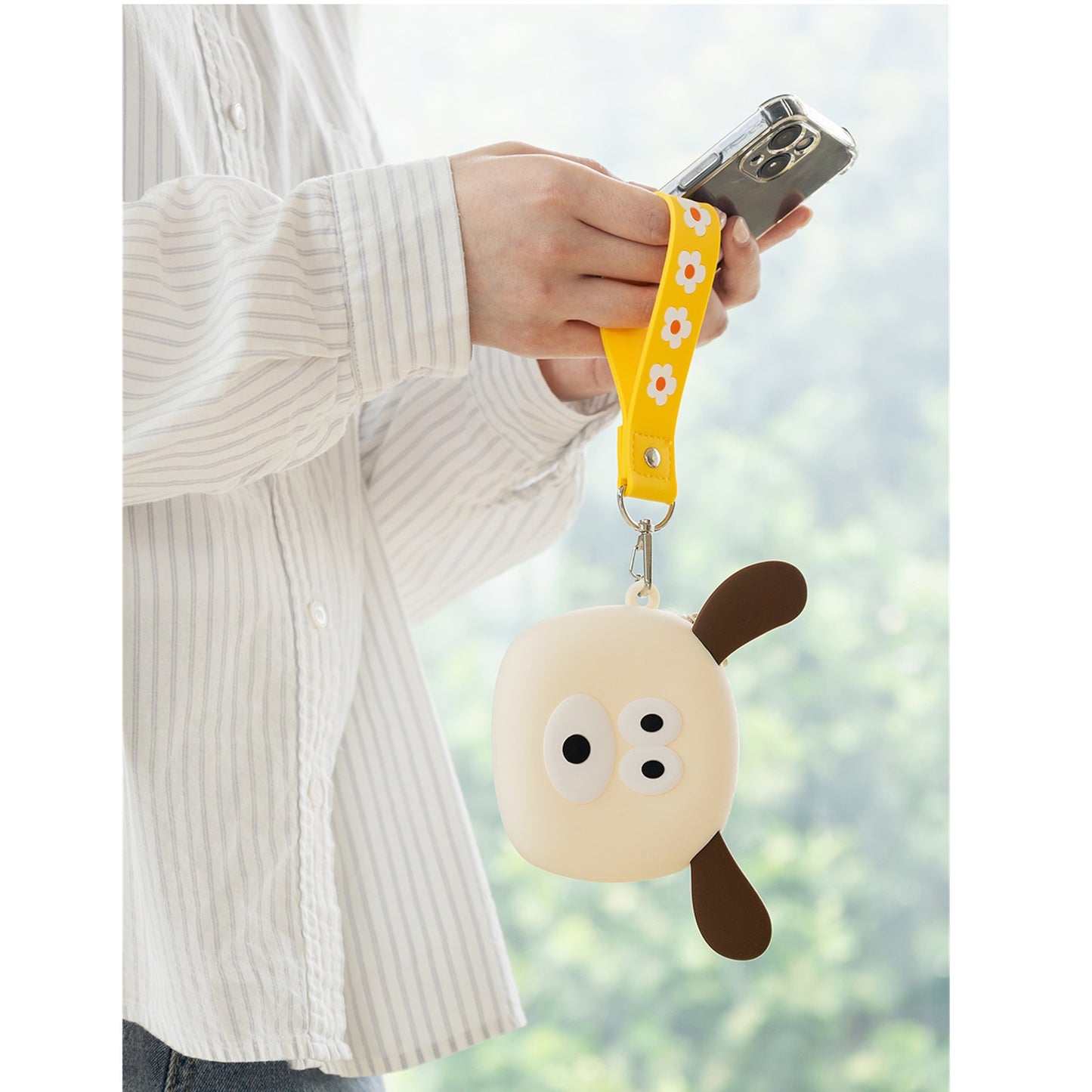 ブランチブラザー 韓国 キャラクター シリコンポーチ バニー パピー キャラクター かわいいミニポーチ カードケース コインケース 化粧ケース