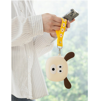 ブランチブラザー 韓国 キャラクター シリコンポーチ バニー パピー キャラクター かわいいミニポーチ カードケース コインケース 化粧ケース