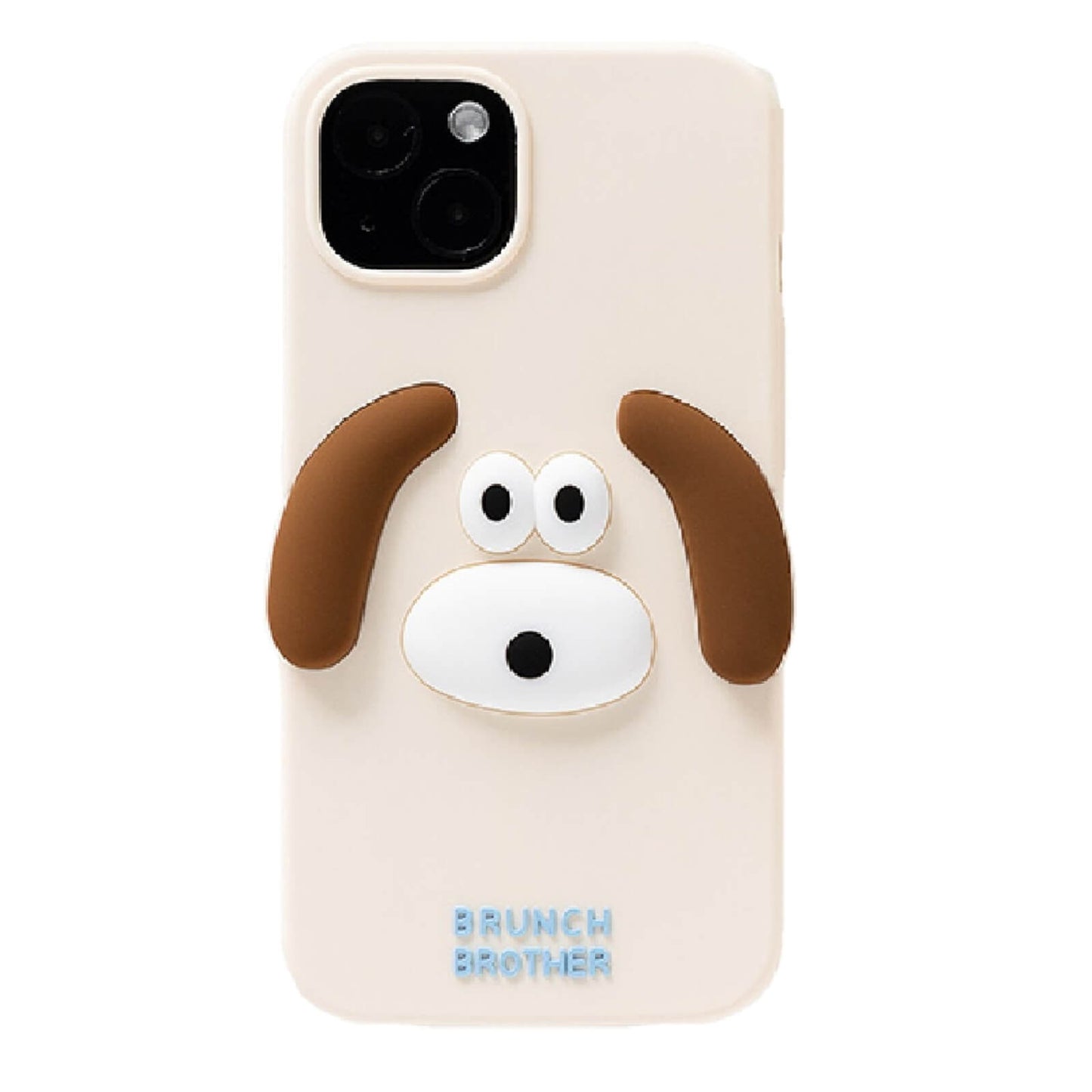 ブランチブラザー 韓国うさぎ子犬キャラクターiPhone 14 iPhone 14 Pro互換シリコンケーススマートフォンケース