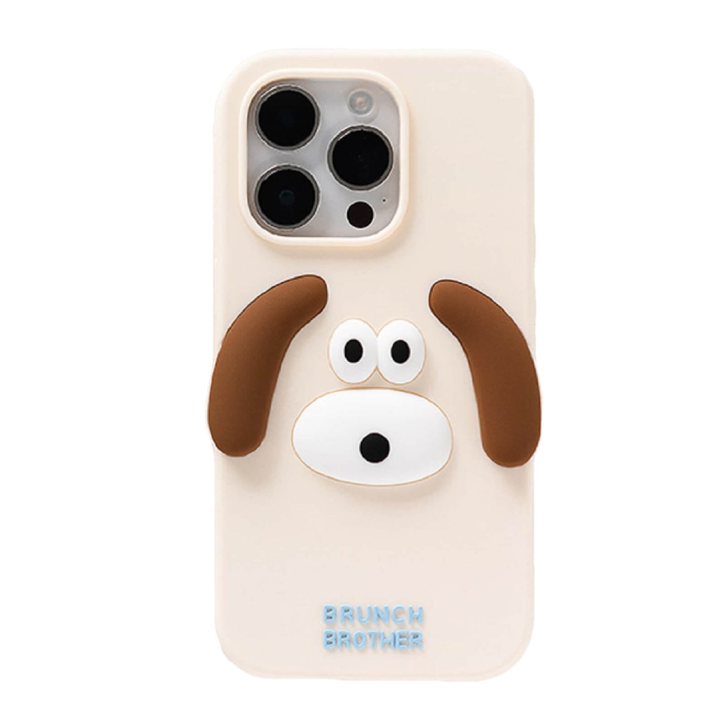 ブランチブラザー 韓国うさぎ子犬キャラクターiPhone 14 iPhone 14 Pro互換シリコンケーススマートフォンケース