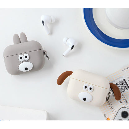 ロマネ ブランチブラザー バニー パピーAirPods Pro シリコンケース 韓国キャラクター